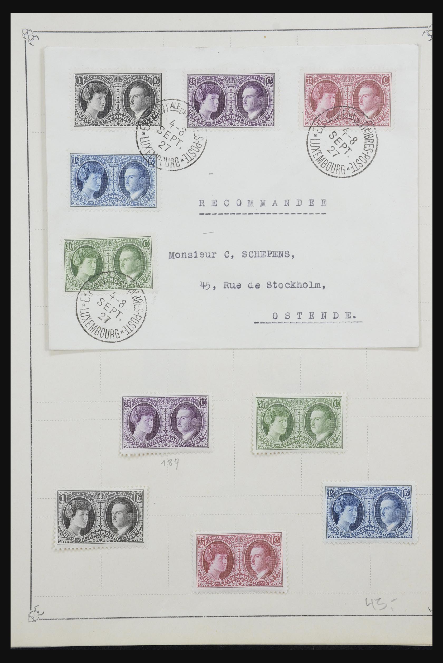 32384 018 - 32384 Luxembourg 1852-1932.