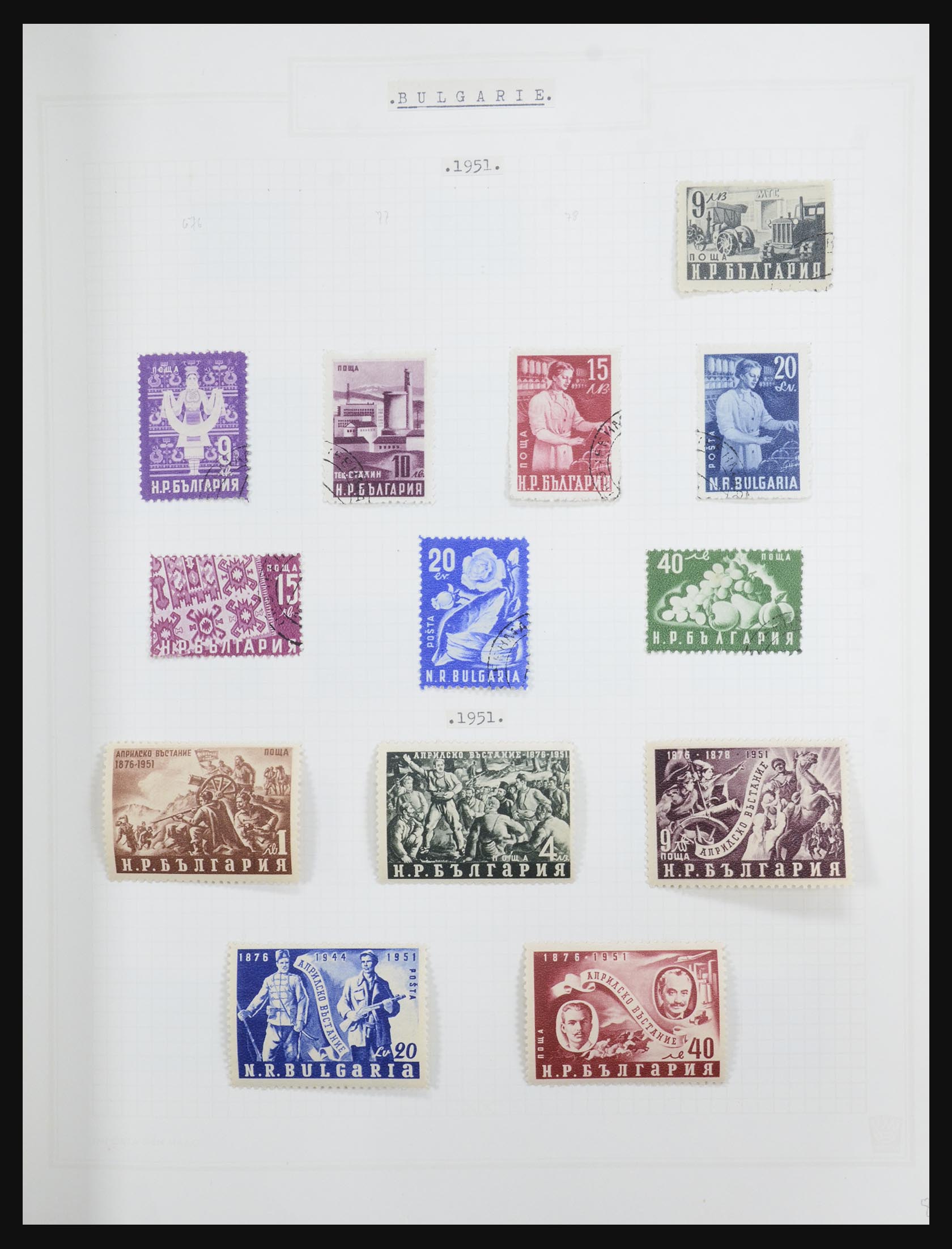 32386 037 - 32386 Bulgarije 1879-1971.