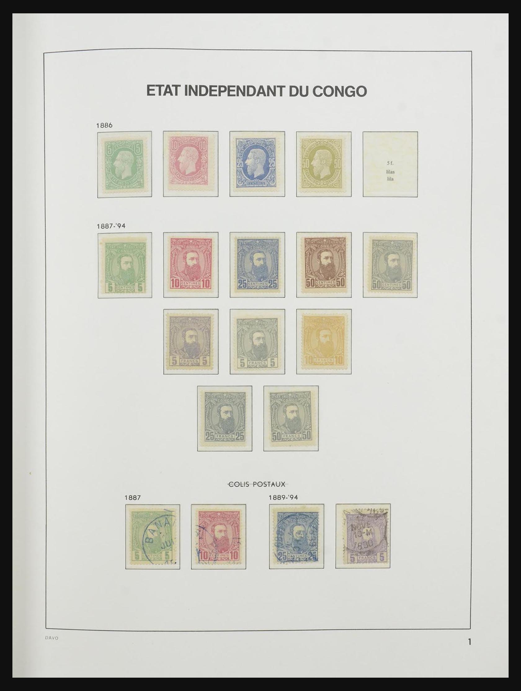 32390 001 - 32390 Belgian Congo 1885-1962.