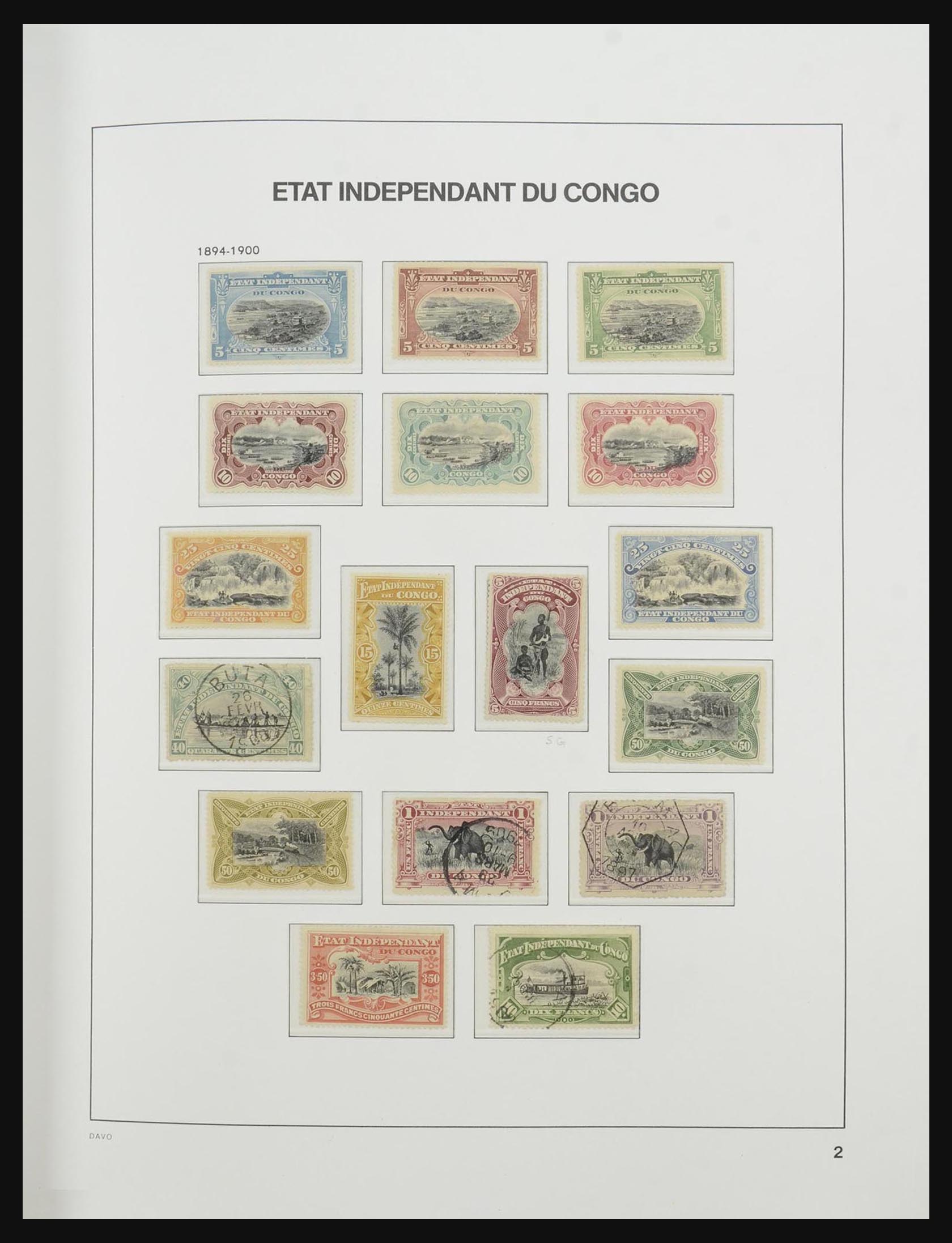 32390 002 - 32390 Belgisch Congo 1885-1962.