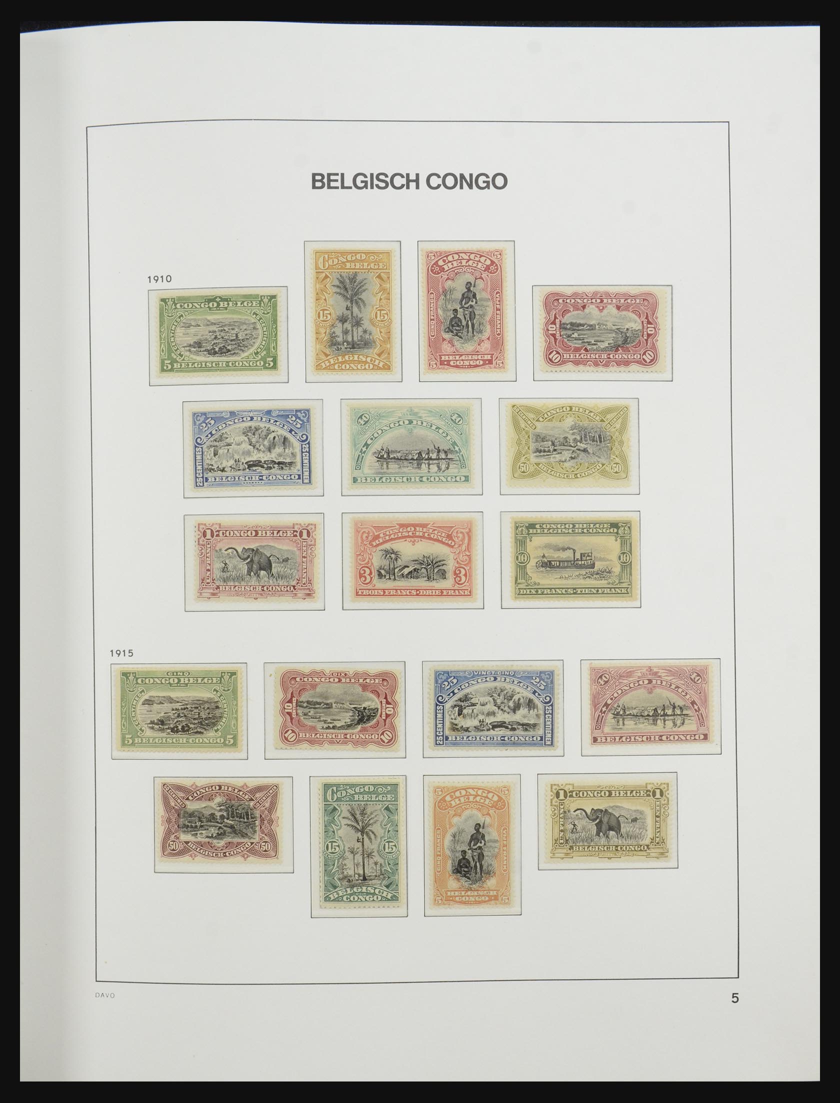 32390 005 - 32390 Belgisch Congo 1885-1962.