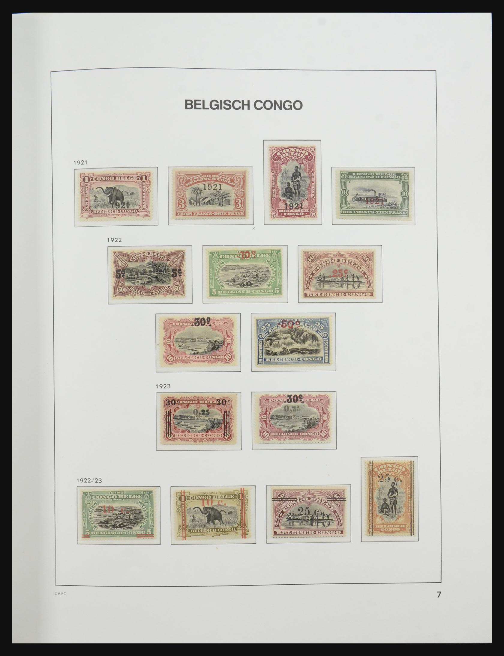 32390 009 - 32390 Belgisch Congo 1885-1962.