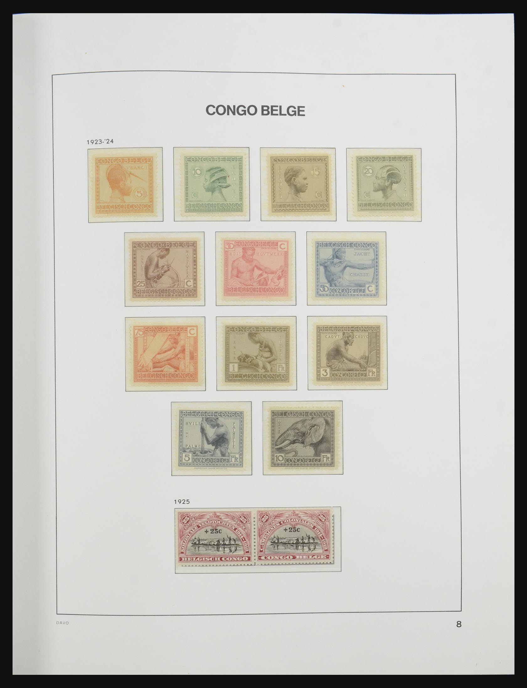 32390 010 - 32390 Belgian Congo 1885-1962.