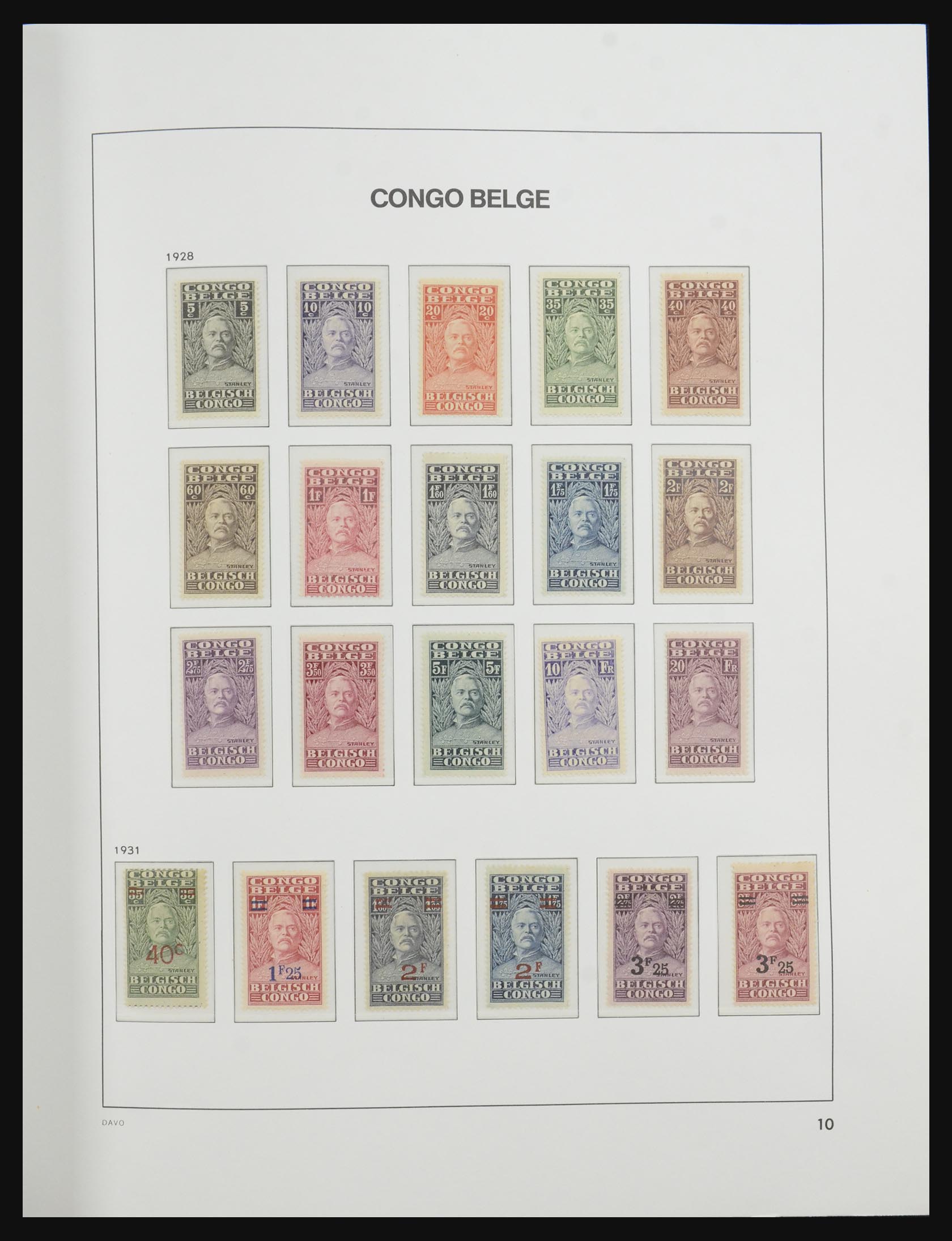 32390 012 - 32390 Belgisch Congo 1885-1962.