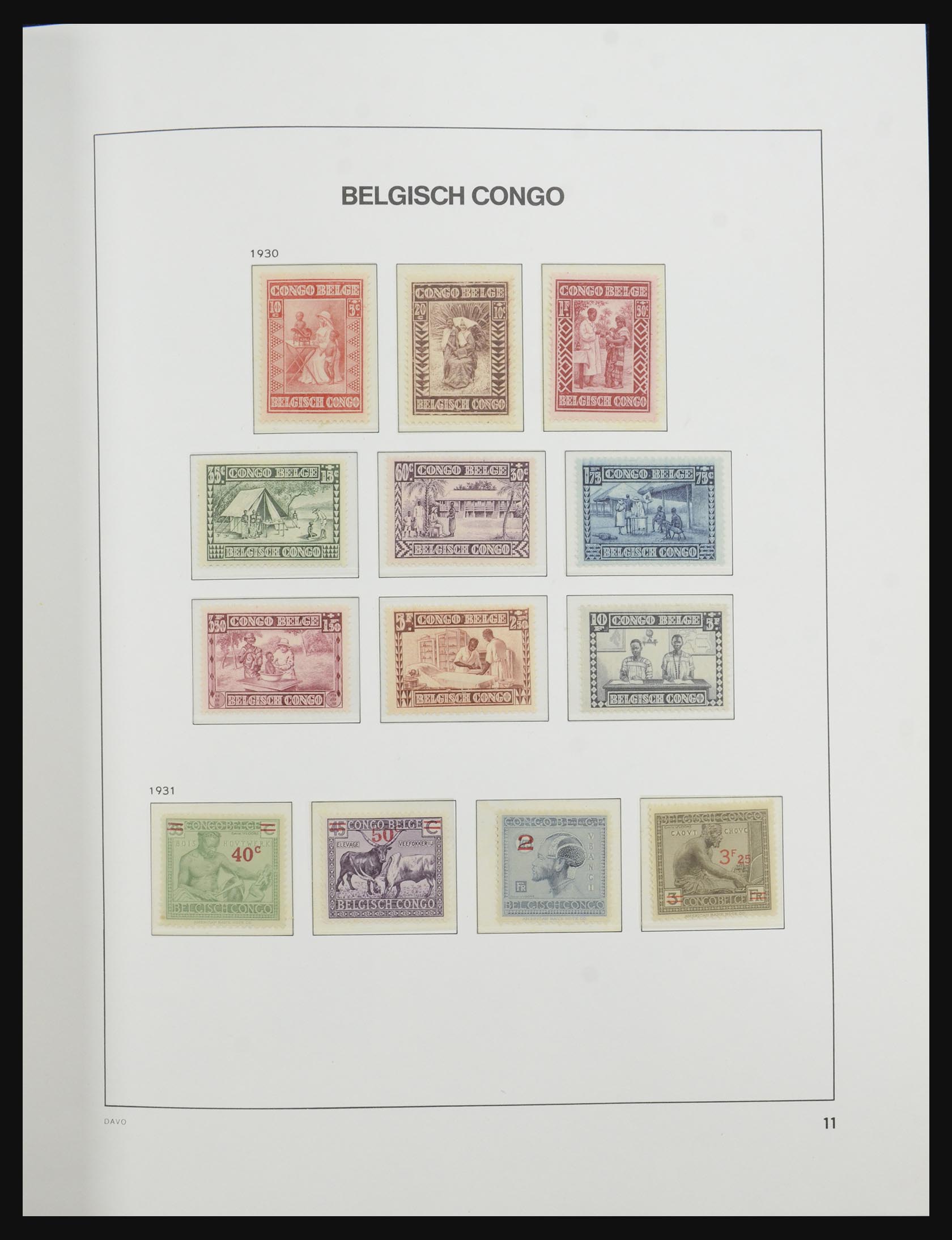 32390 013 - 32390 Belgisch Congo 1885-1962.
