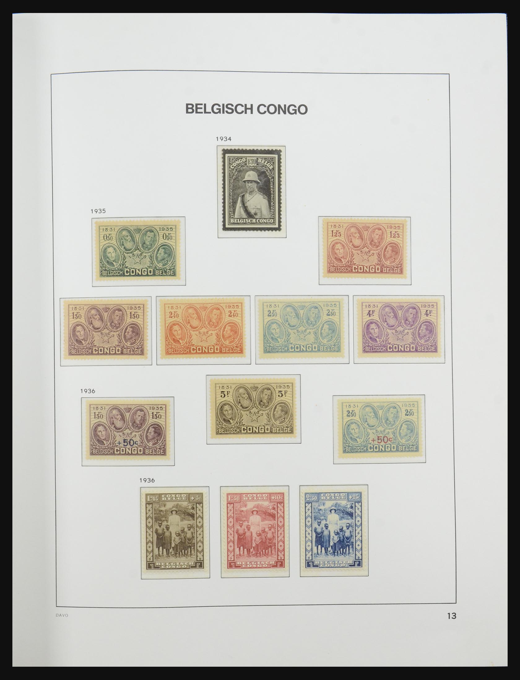 32390 017 - 32390 Belgisch Congo 1885-1962.