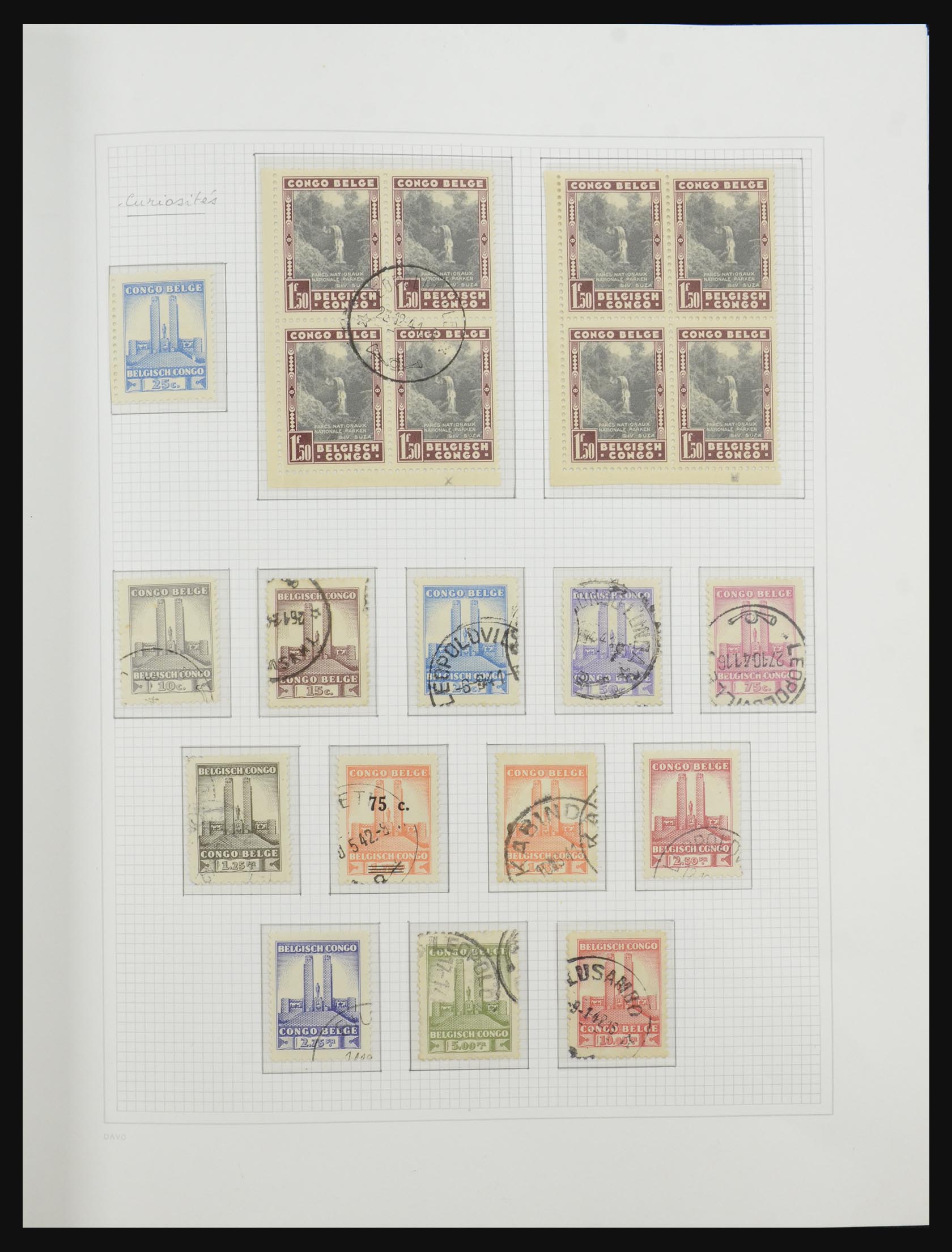 32390 021 - 32390 Belgisch Congo 1885-1962.