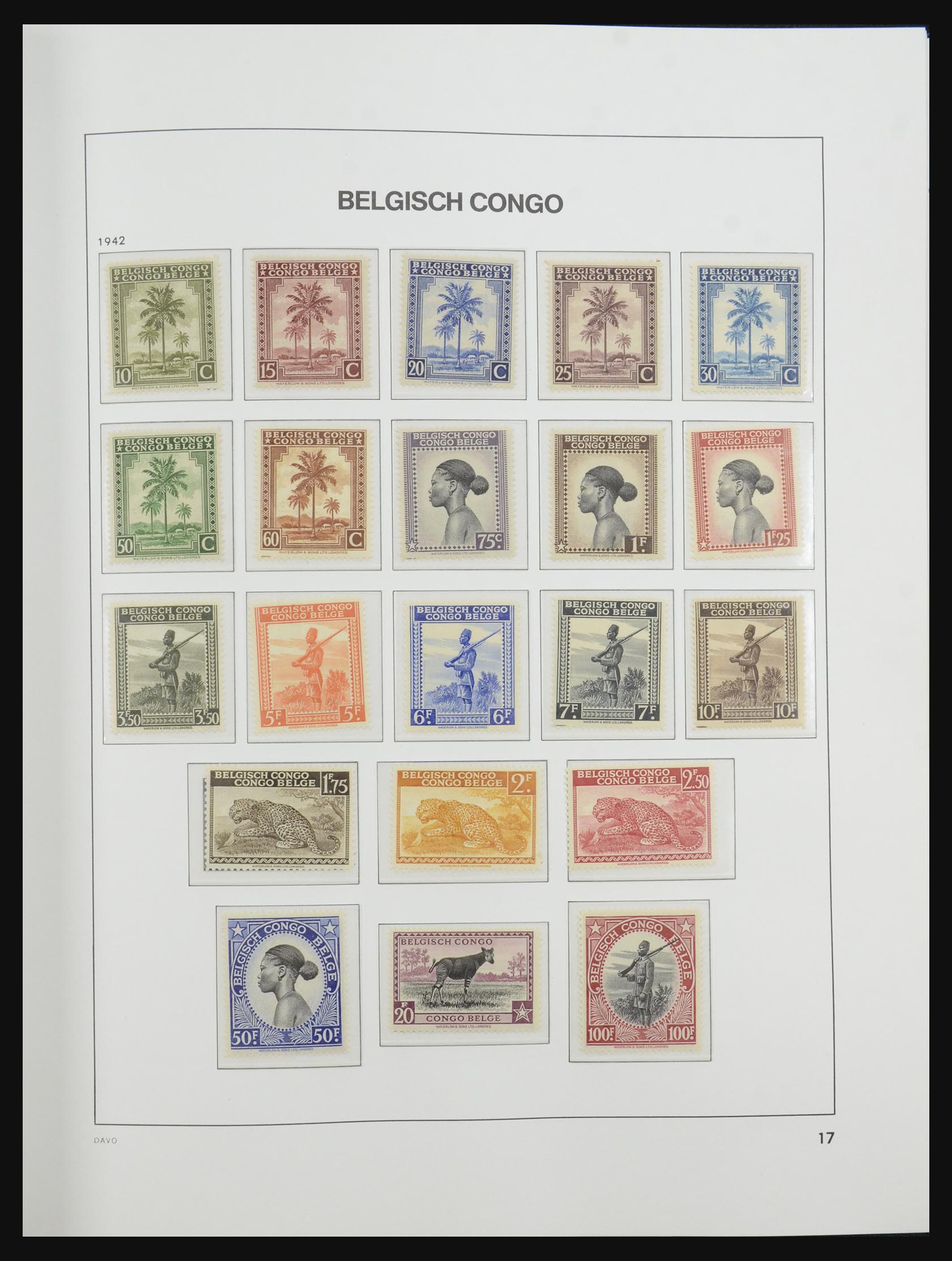 32390 022 - 32390 Belgisch Congo 1885-1962.