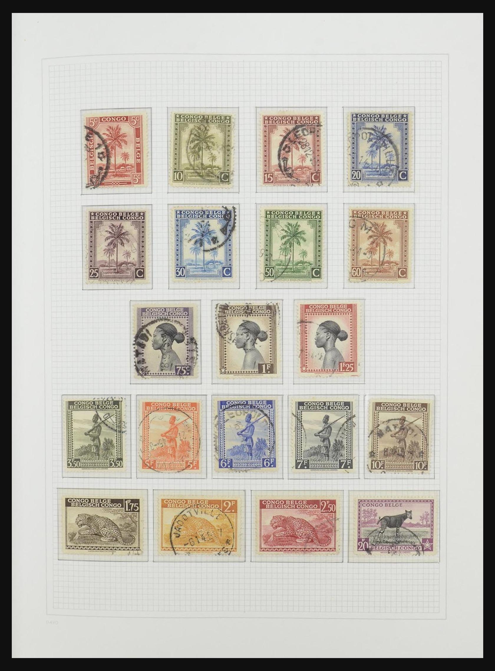 32390 025 - 32390 Belgisch Congo 1885-1962.