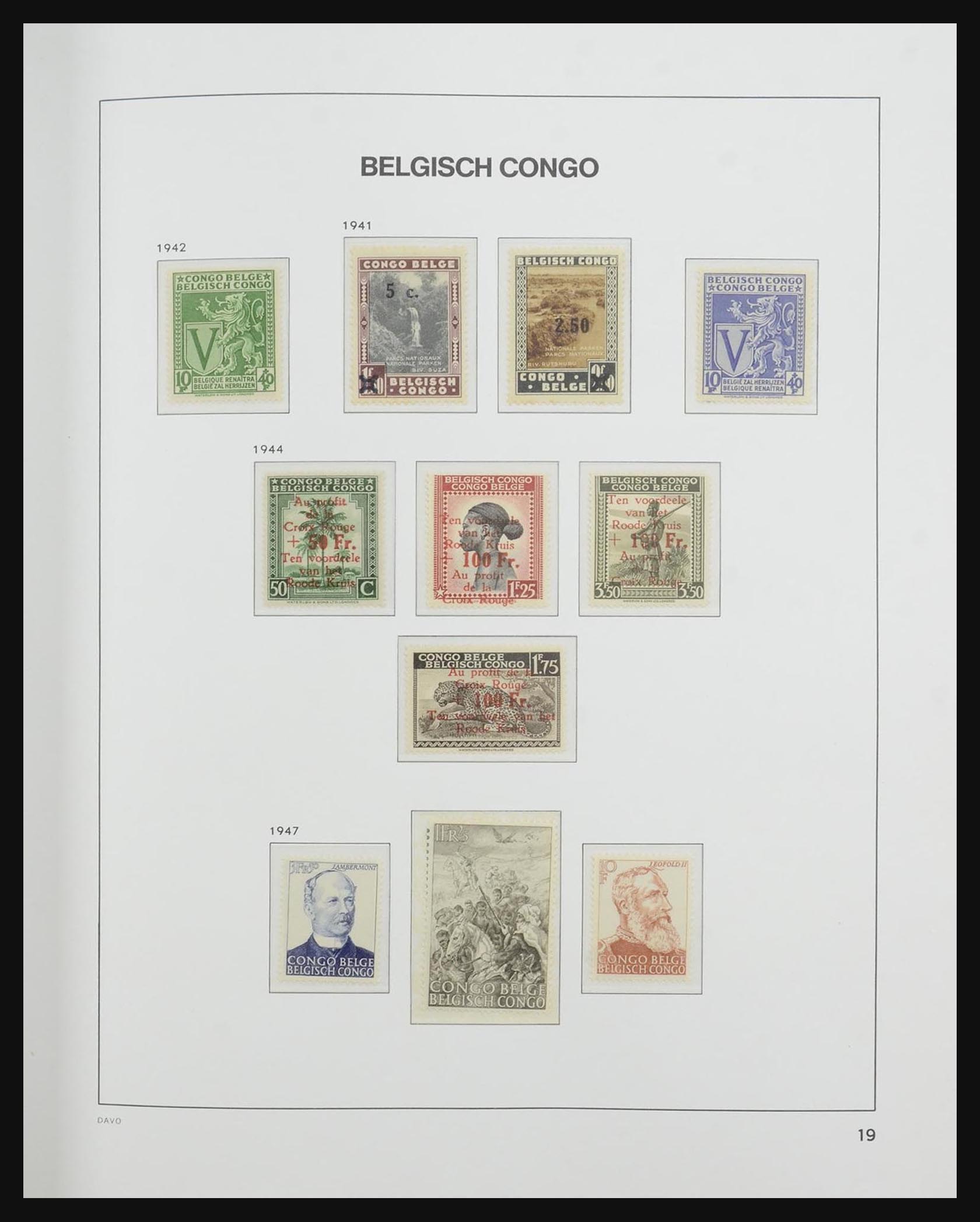 32390 028 - 32390 Belgisch Congo 1885-1962.