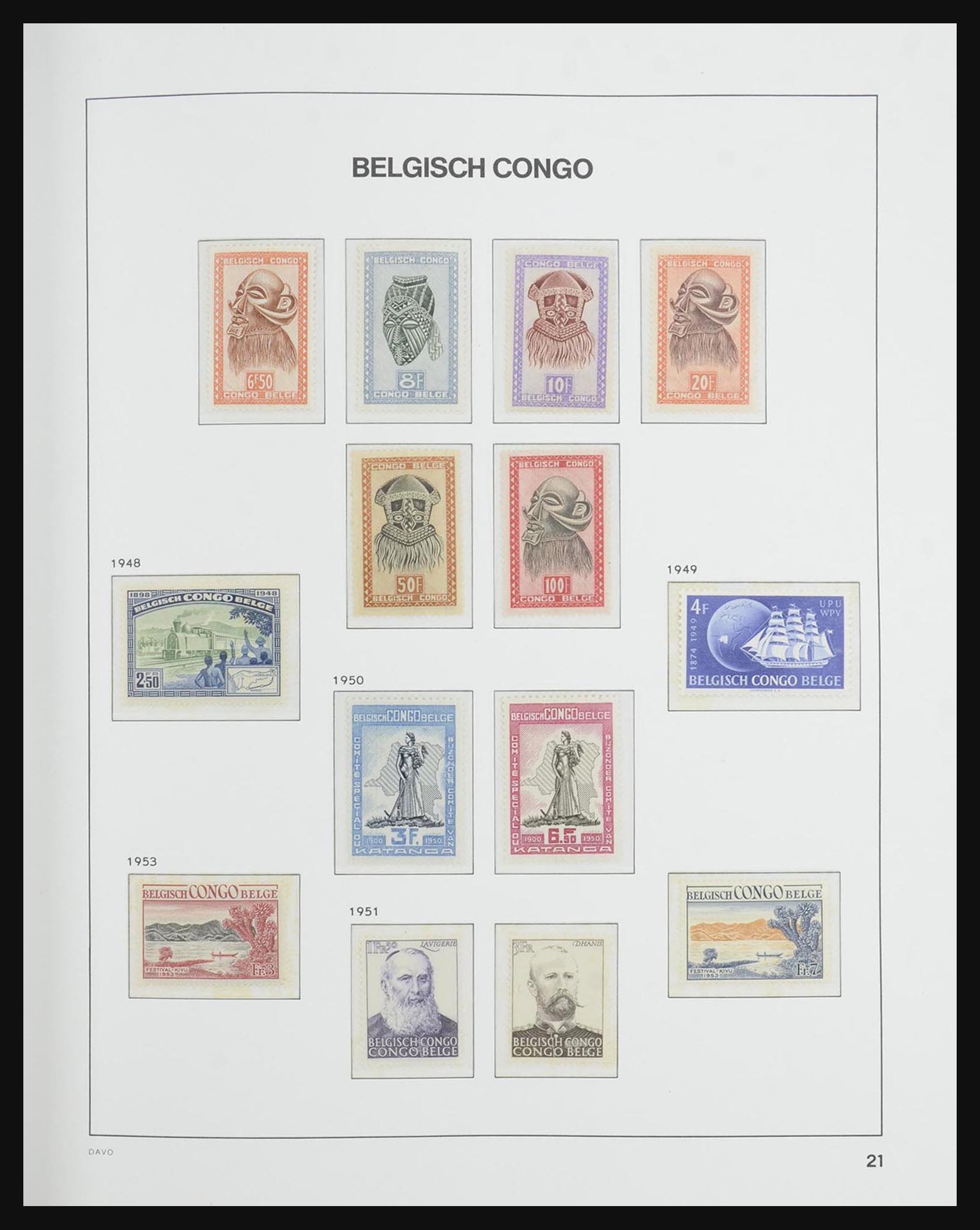 32390 032 - 32390 Belgisch Congo 1885-1962.