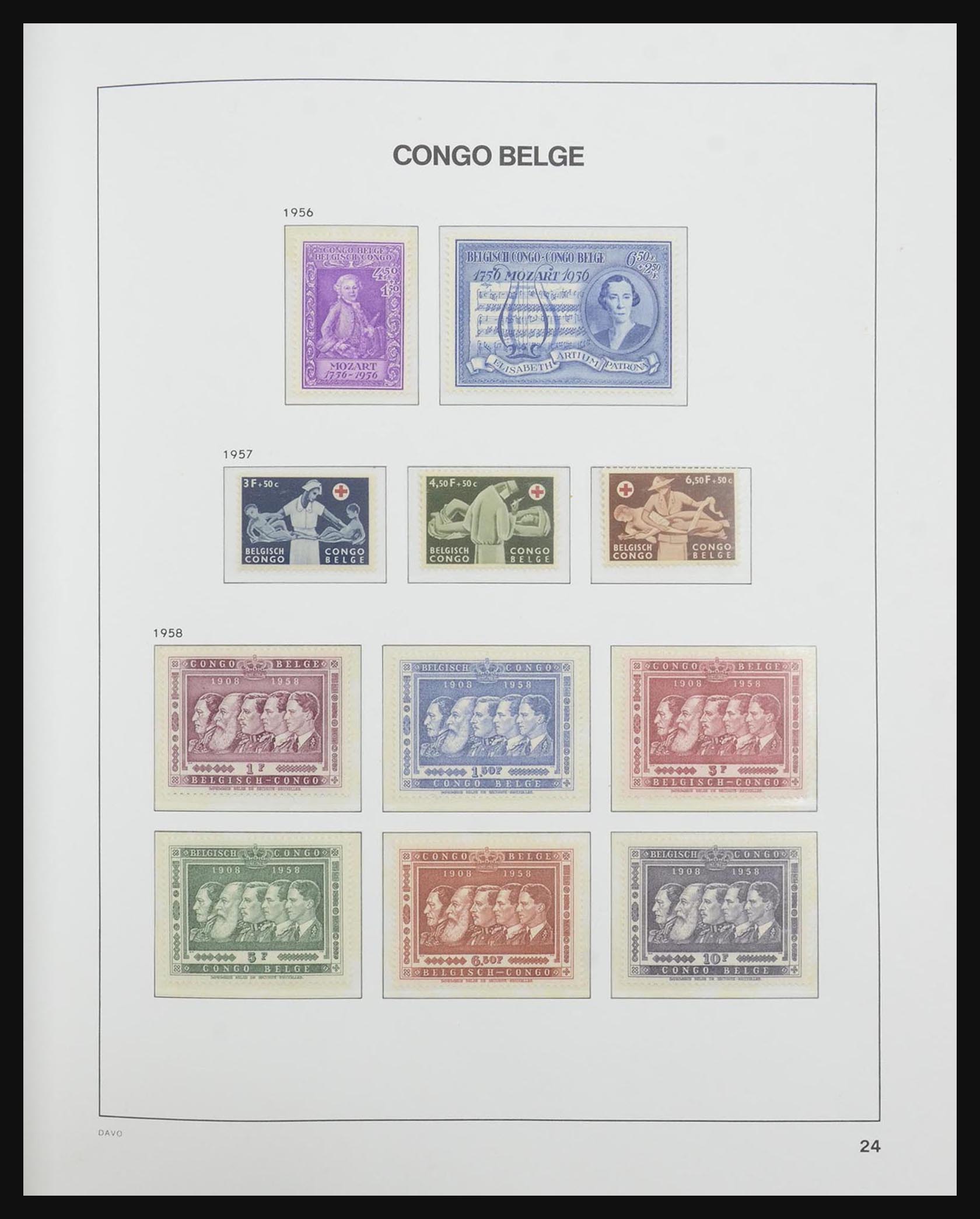 32390 038 - 32390 Belgisch Congo 1885-1962.