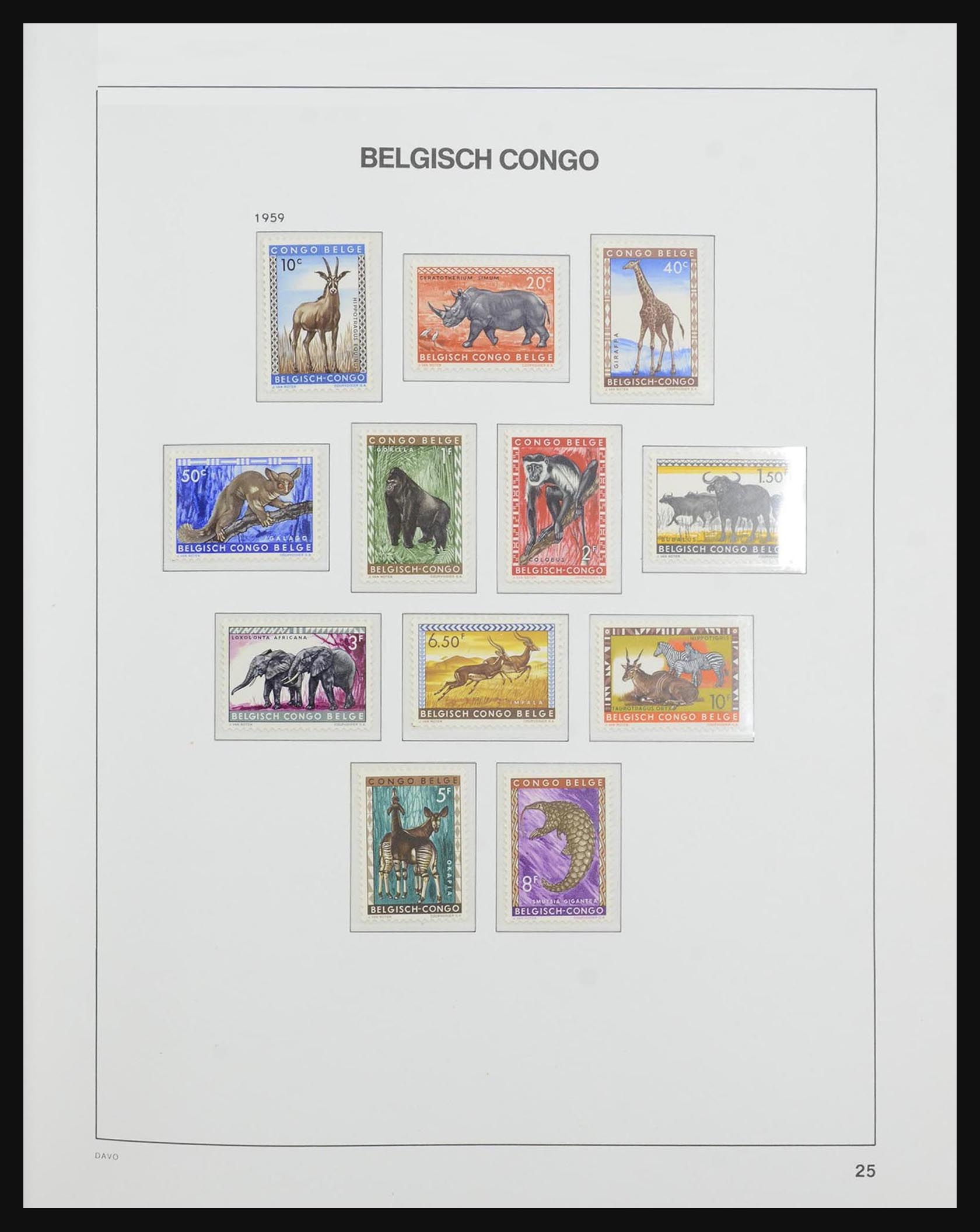 32390 040 - 32390 Belgisch Congo 1885-1962.
