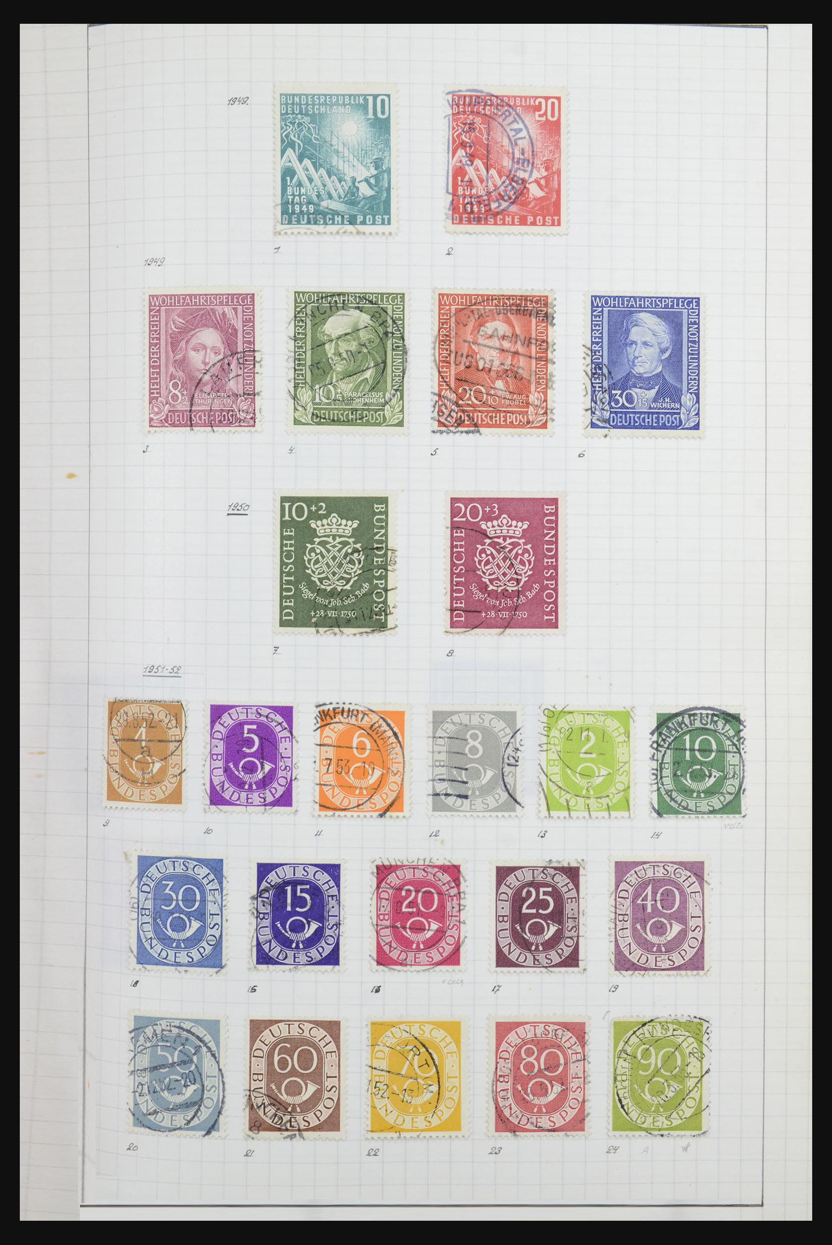 32398 001 - 32398 Bundespost and Berlin 1948-1984.