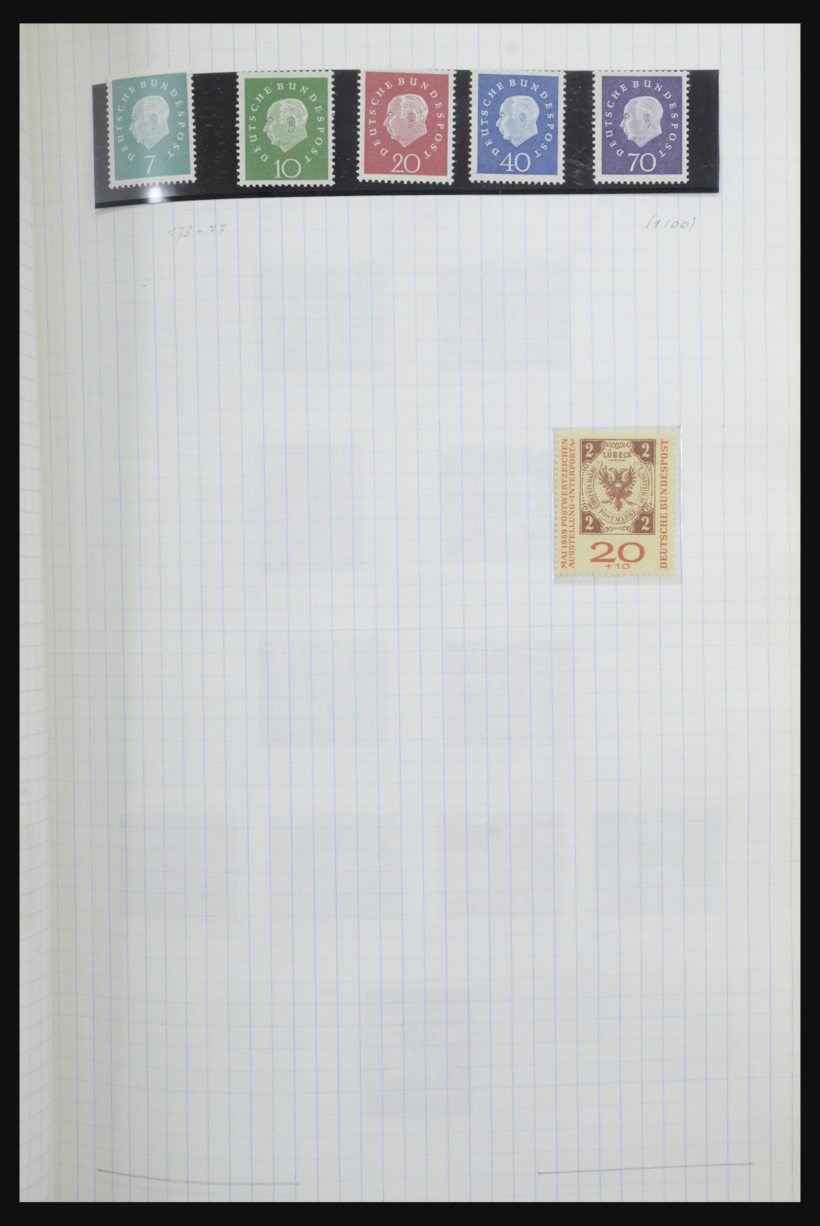 32398 017 - 32398 Bundespost and Berlin 1948-1984.