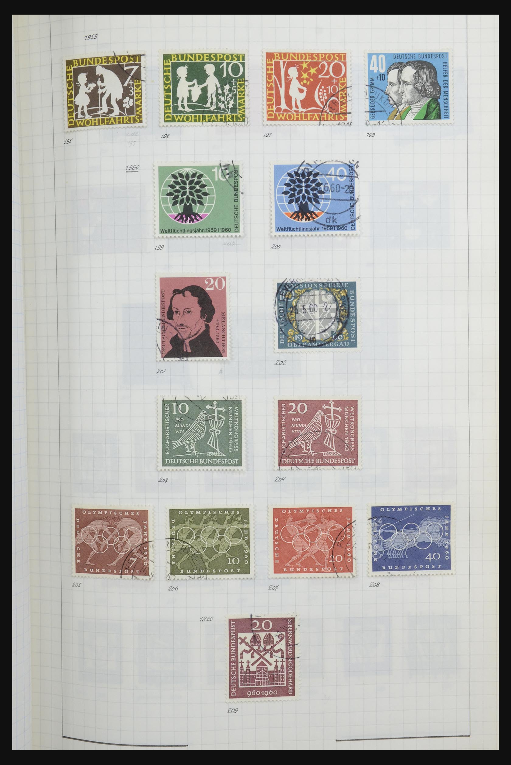 32398 018 - 32398 Bundespost and Berlin 1948-1984.
