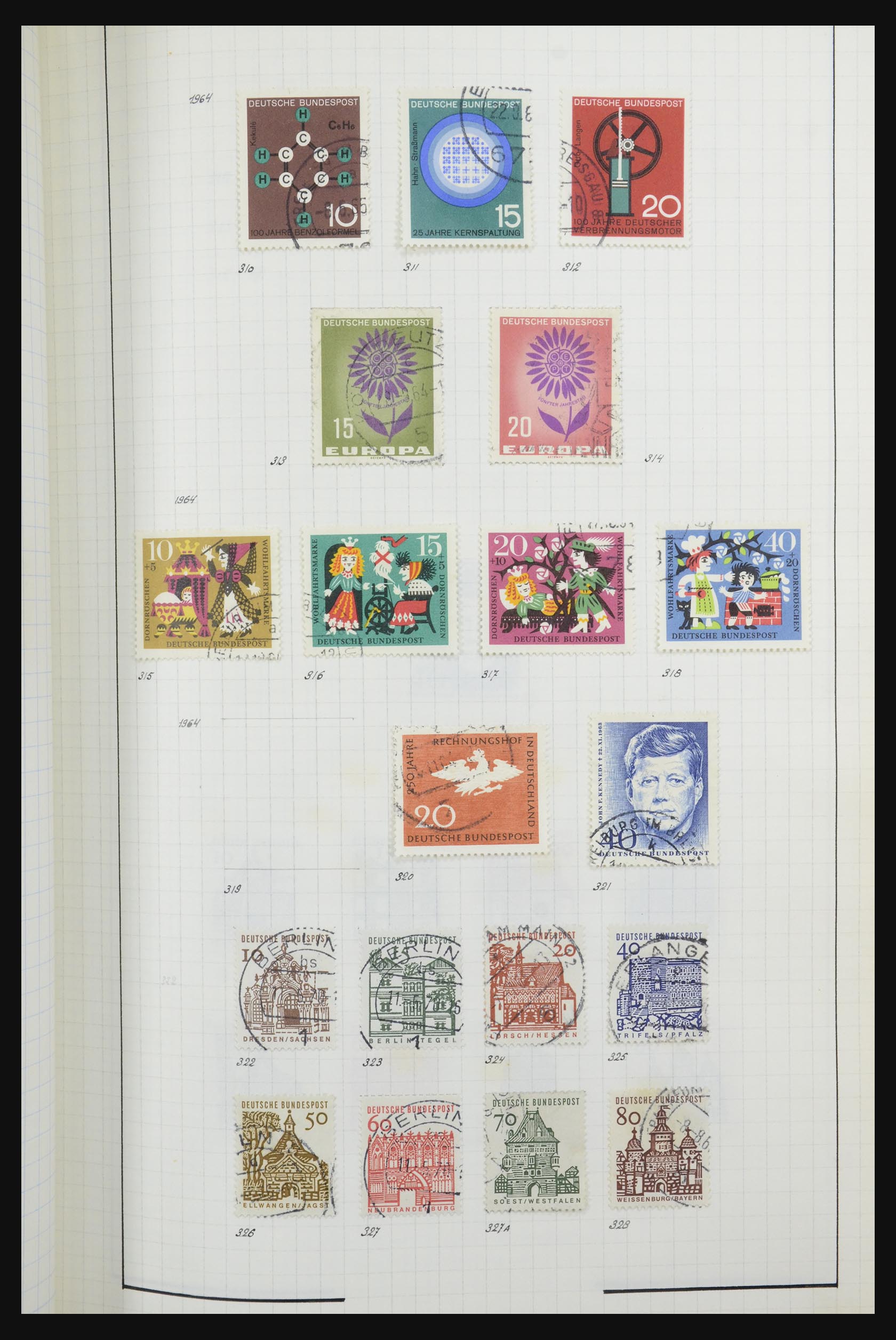 32398 031 - 32398 Bundespost and Berlin 1948-1984.