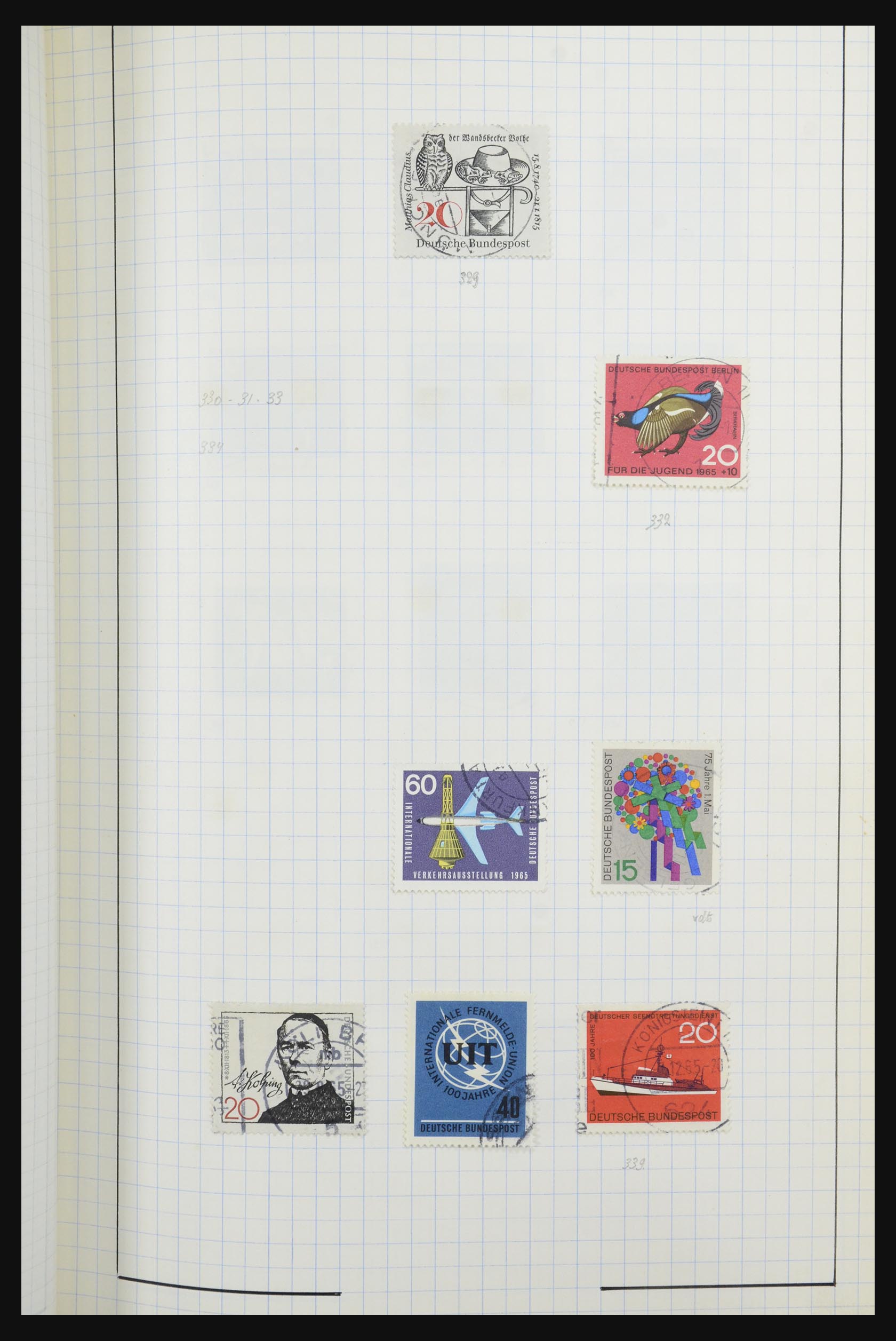 32398 034 - 32398 Bundespost and Berlin 1948-1984.