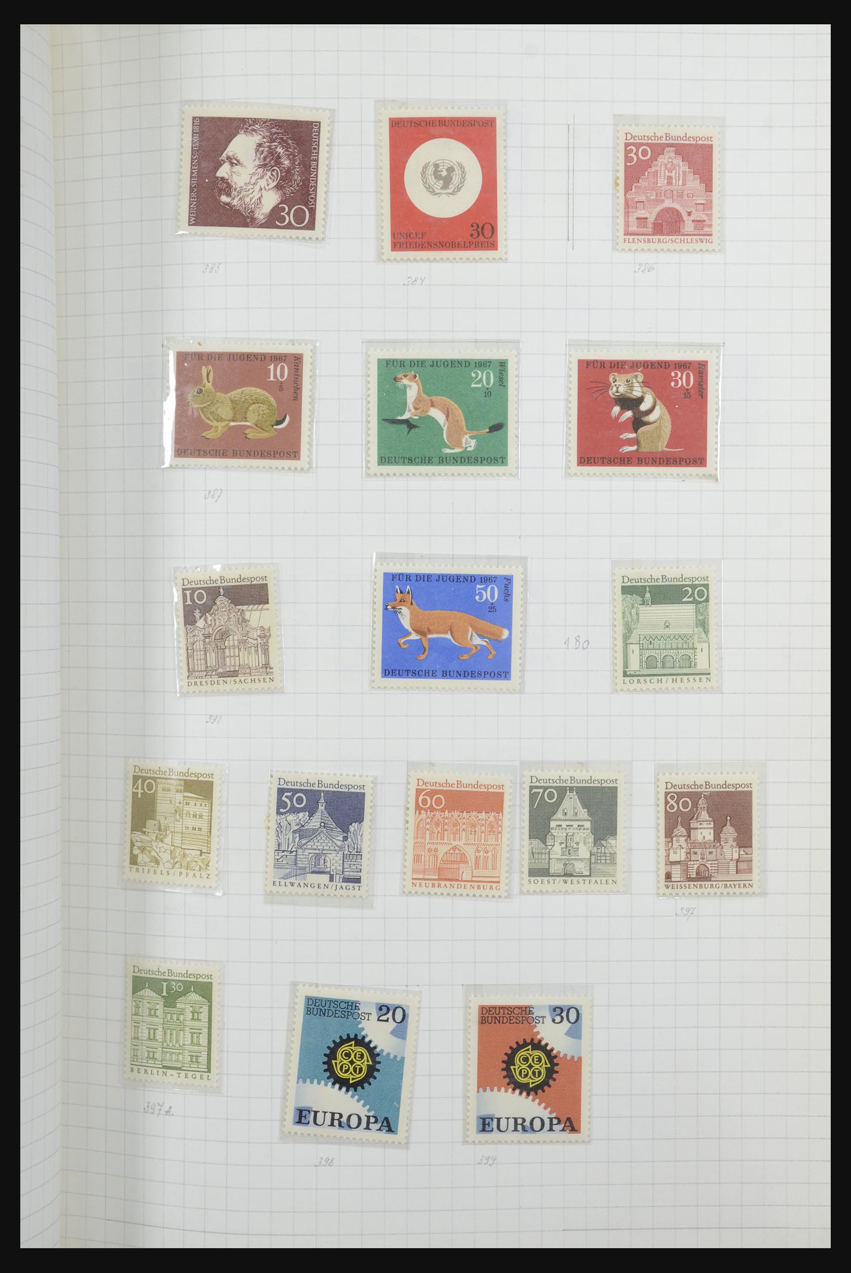 32398 041 - 32398 Bundespost and Berlin 1948-1984.