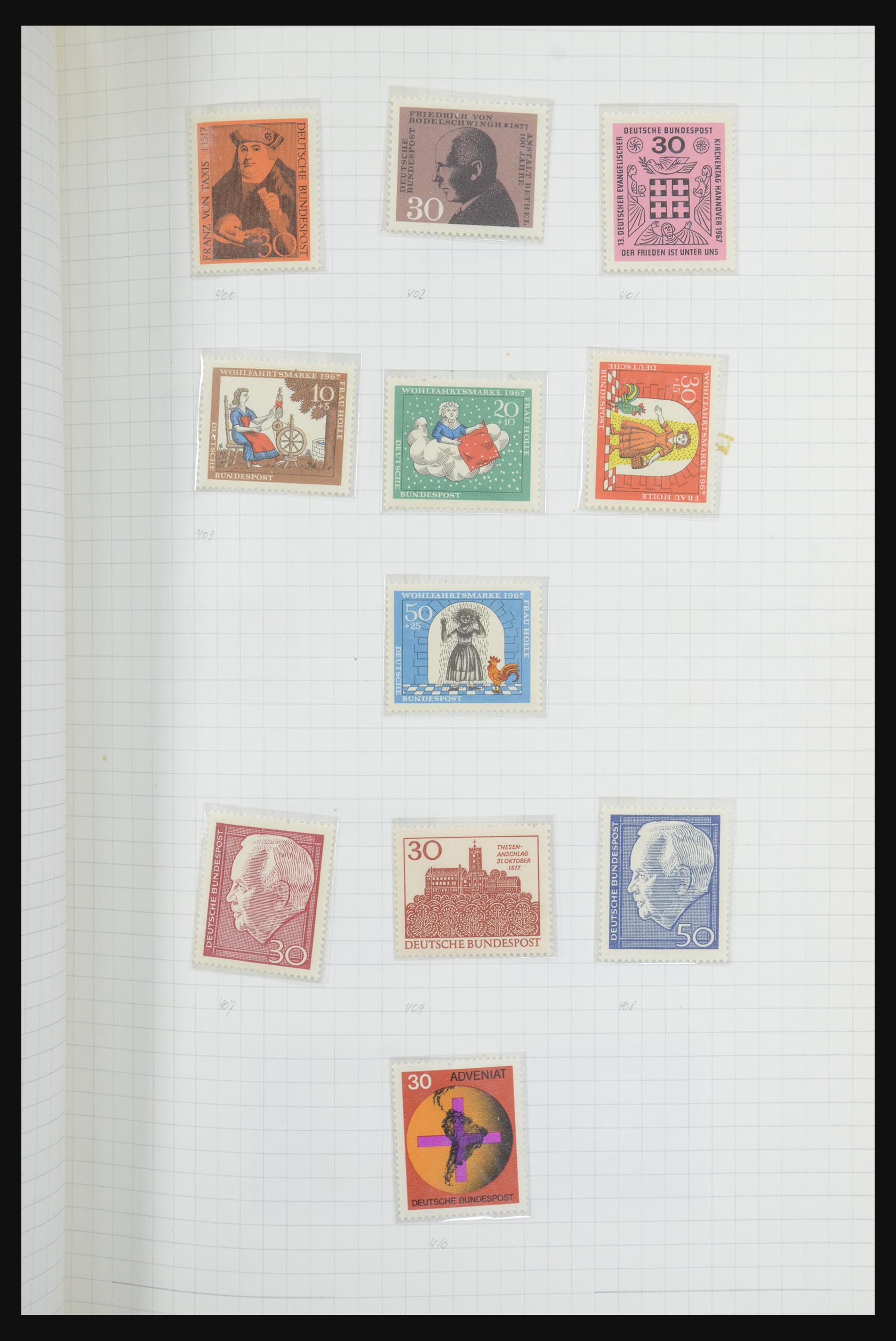 32398 044 - 32398 Bundespost and Berlin 1948-1984.