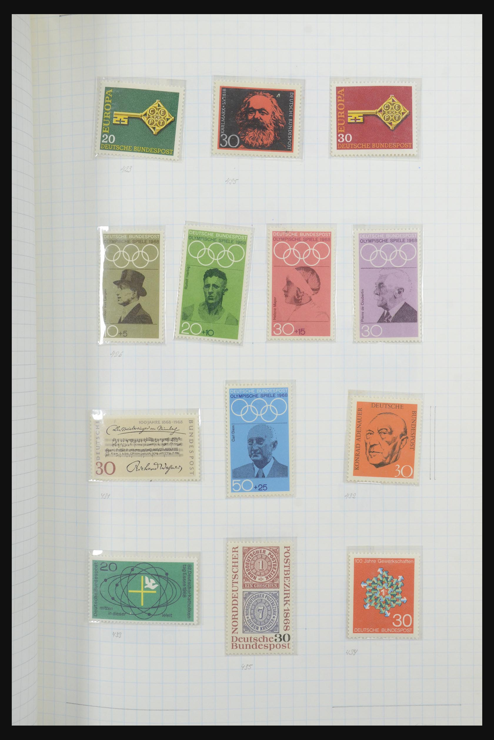 32398 048 - 32398 Bundespost and Berlin 1948-1984.