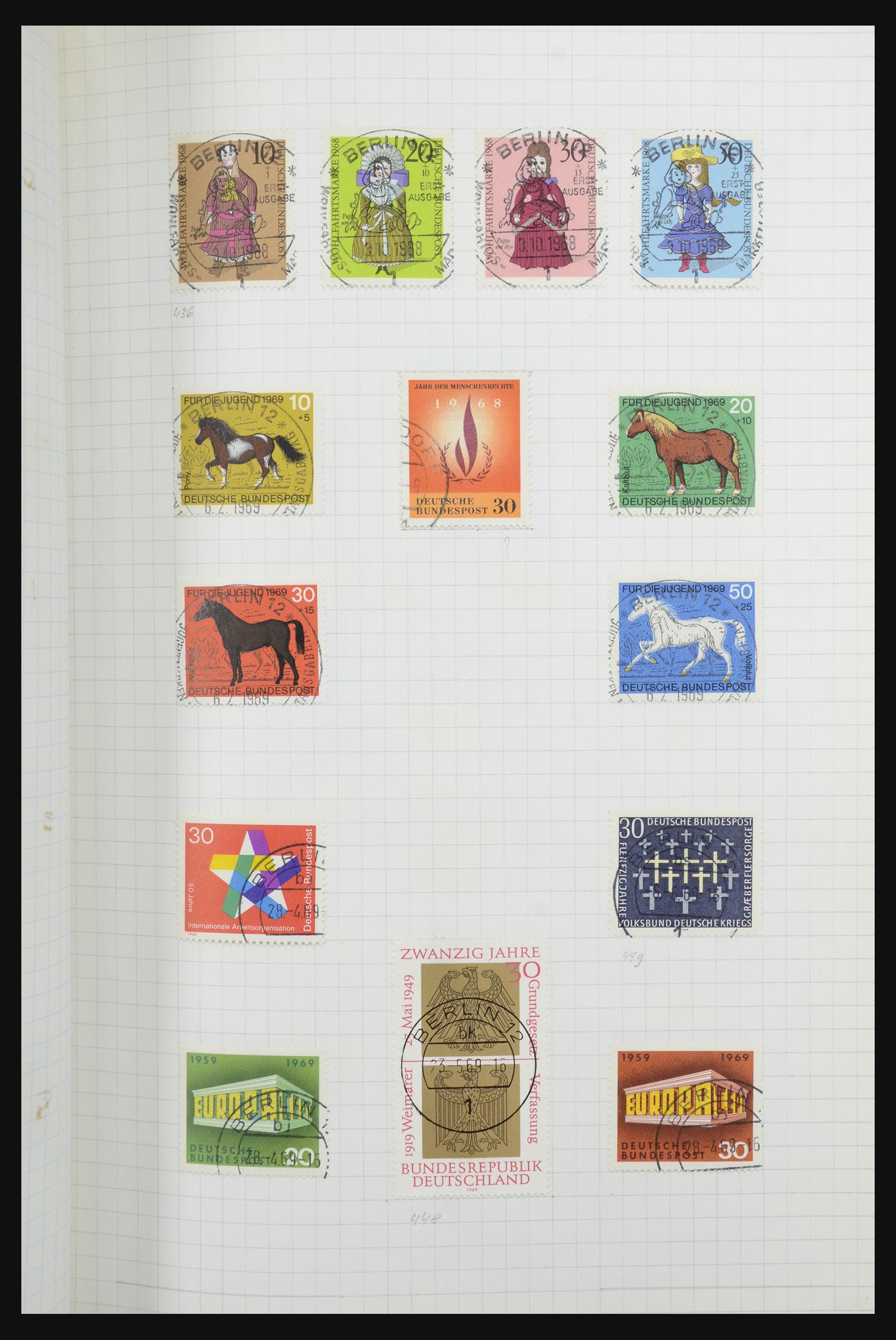 32398 049 - 32398 Bundespost and Berlin 1948-1984.