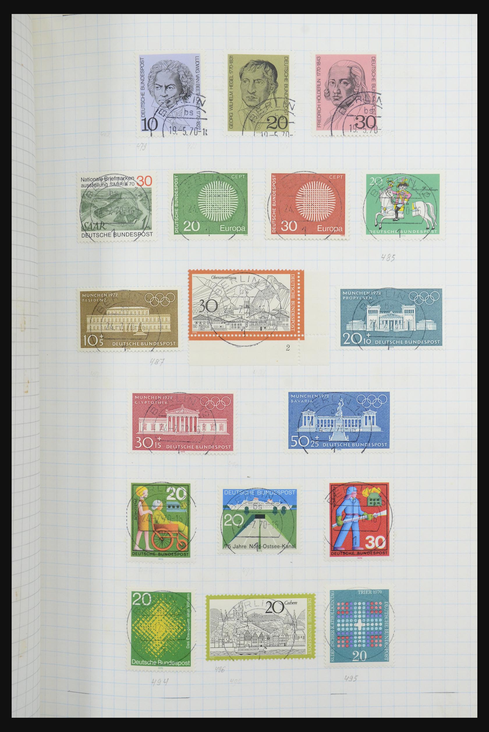 32398 055 - 32398 Bundespost and Berlin 1948-1984.