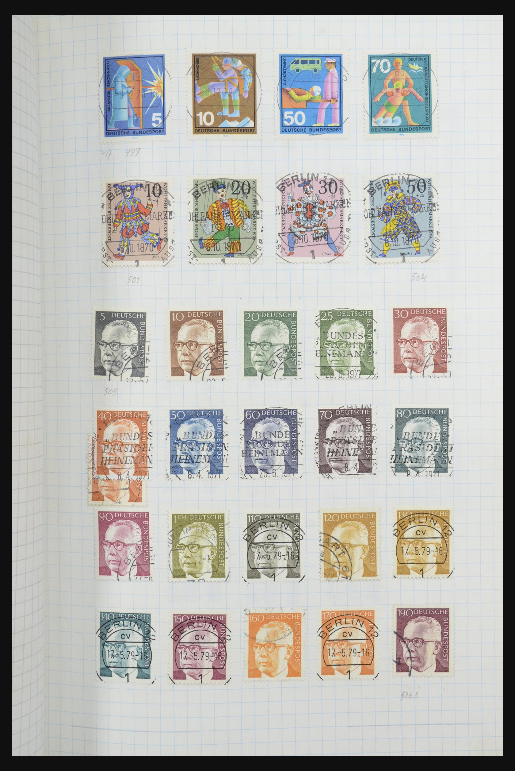 32398 057 - 32398 Bundespost and Berlin 1948-1984.