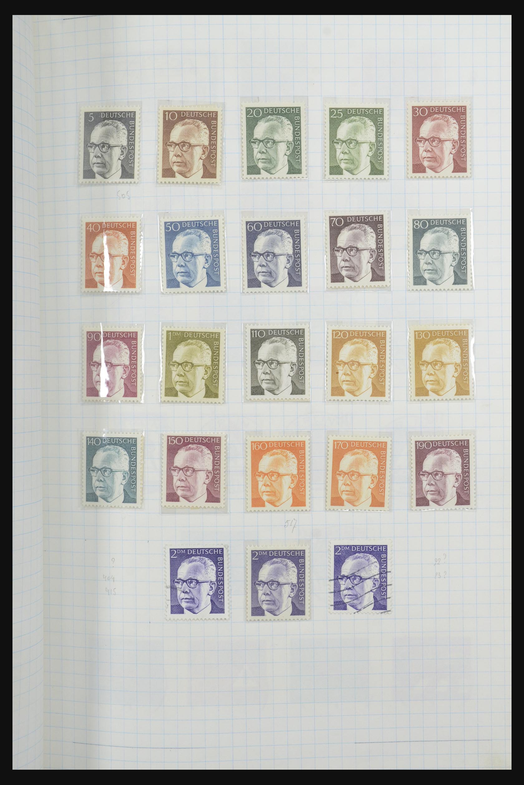 32398 058 - 32398 Bundespost and Berlin 1948-1984.