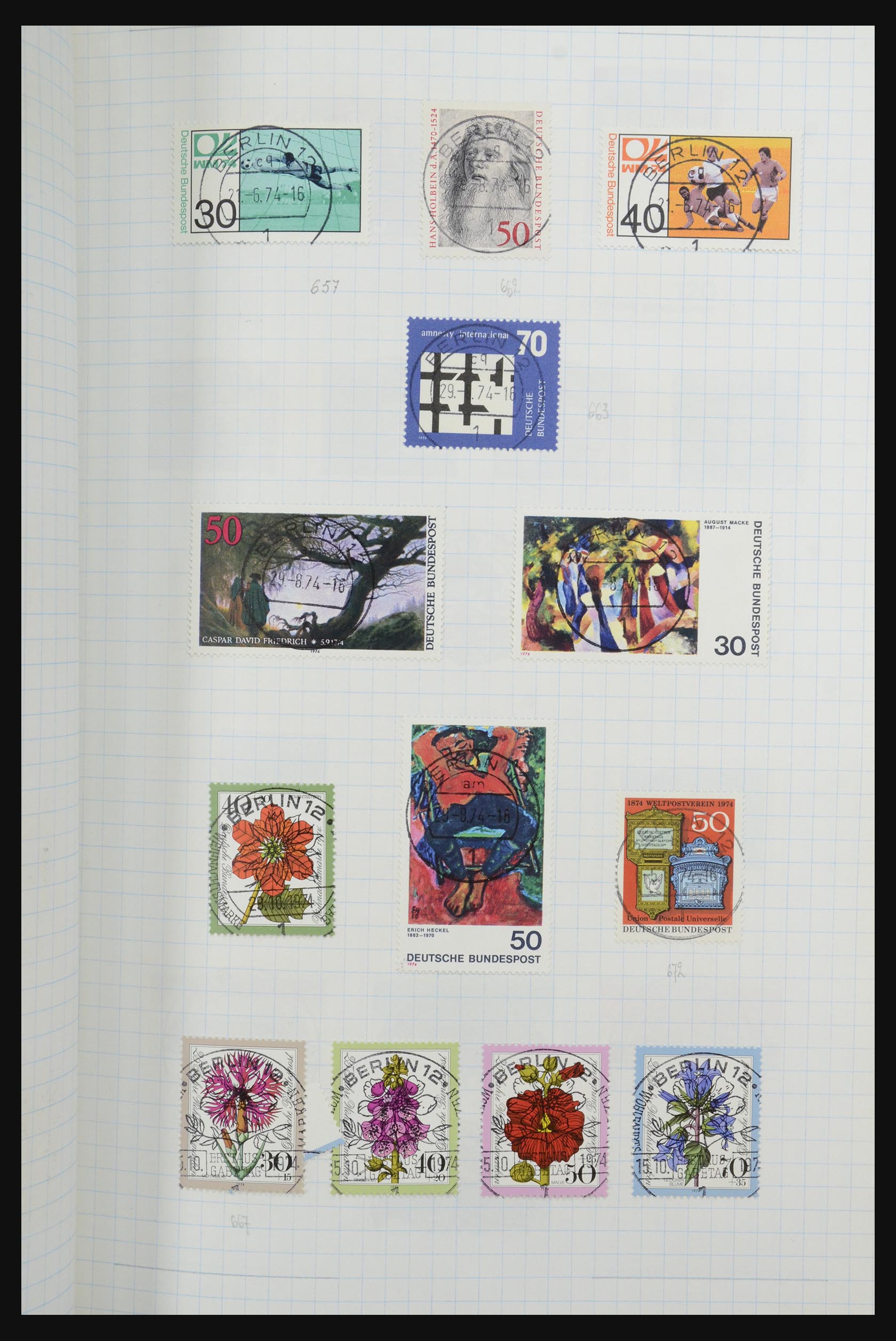 32398 071 - 32398 Bundespost and Berlin 1948-1984.