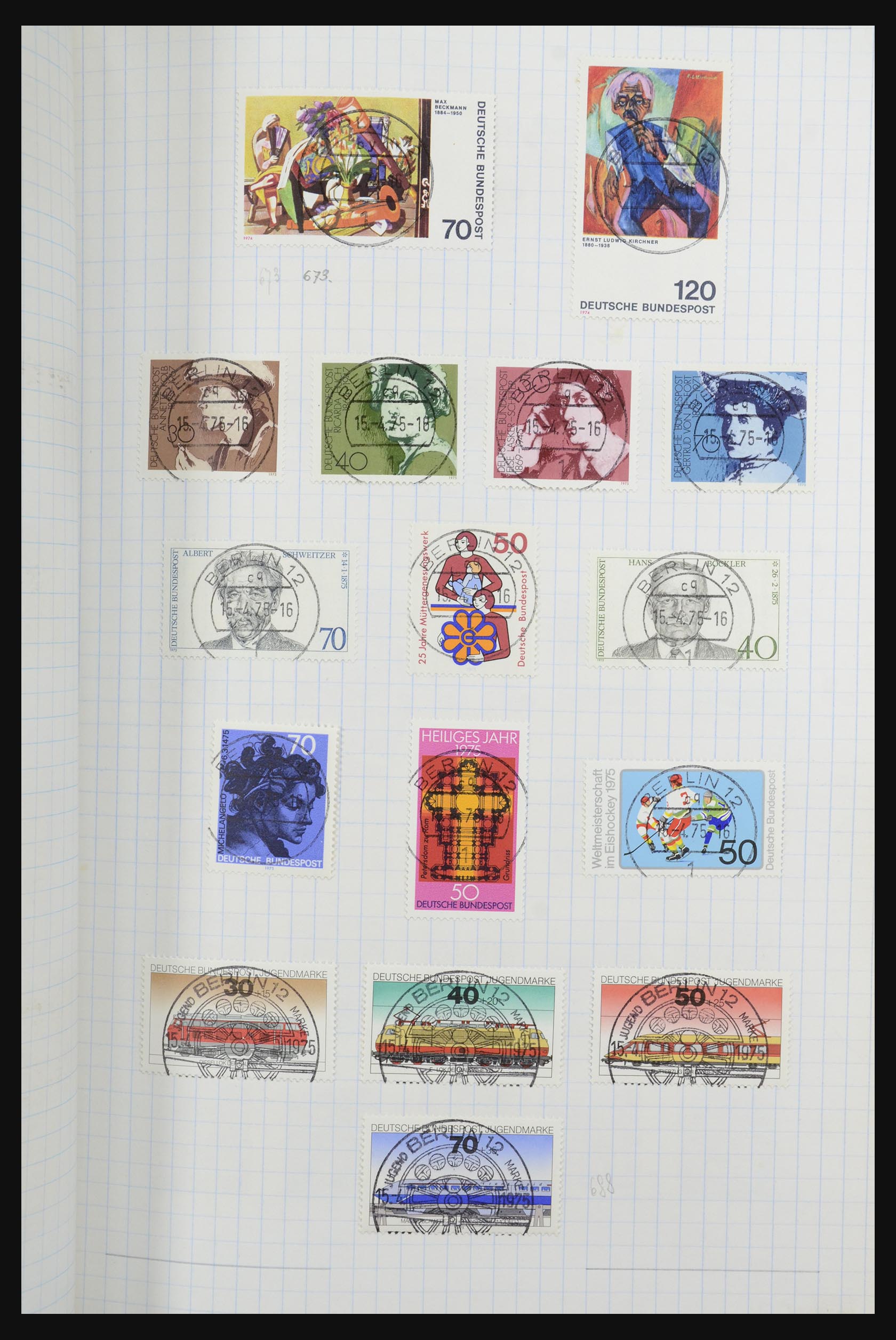 32398 072 - 32398 Bundespost and Berlin 1948-1984.