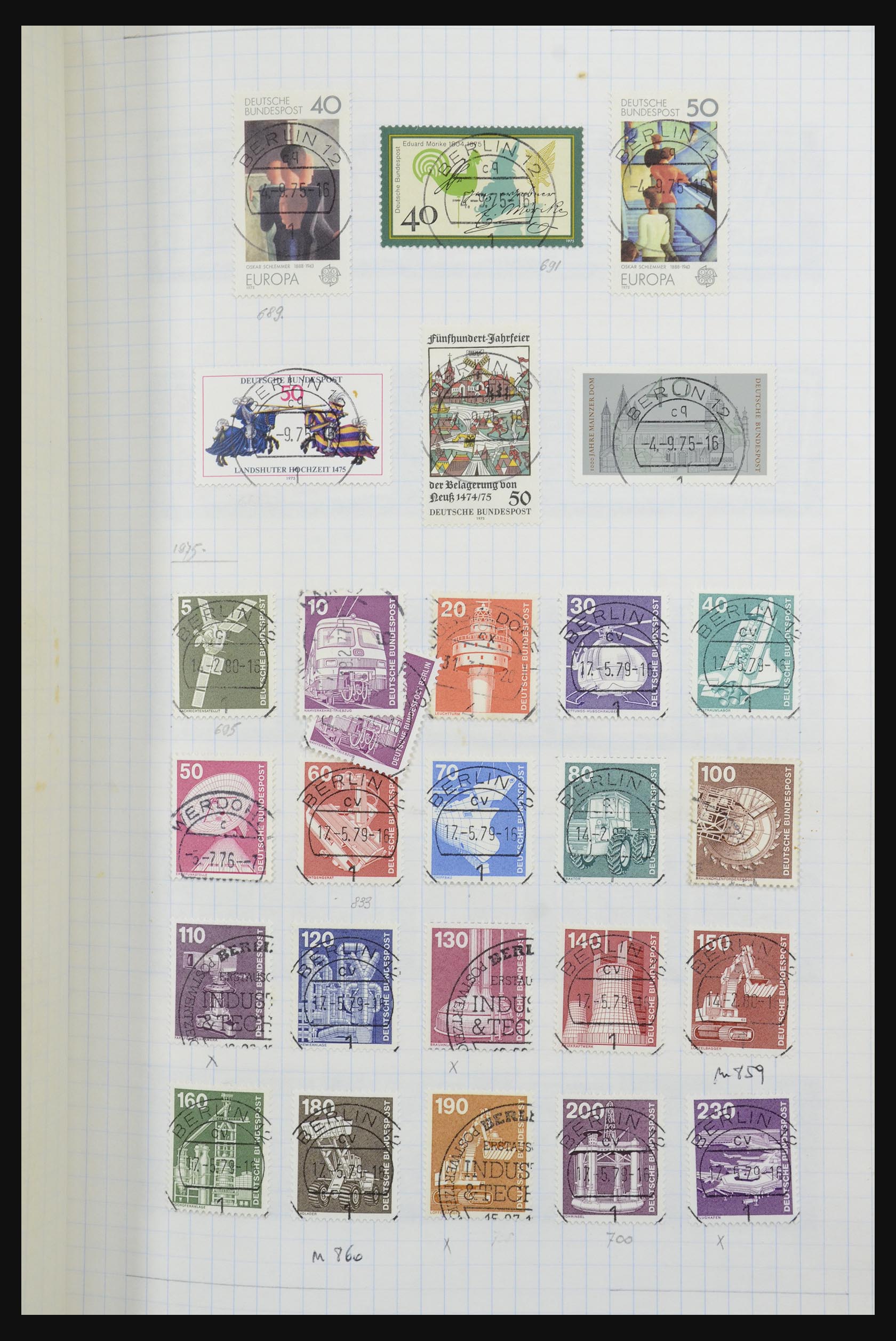 32398 074 - 32398 Bundespost and Berlin 1948-1984.