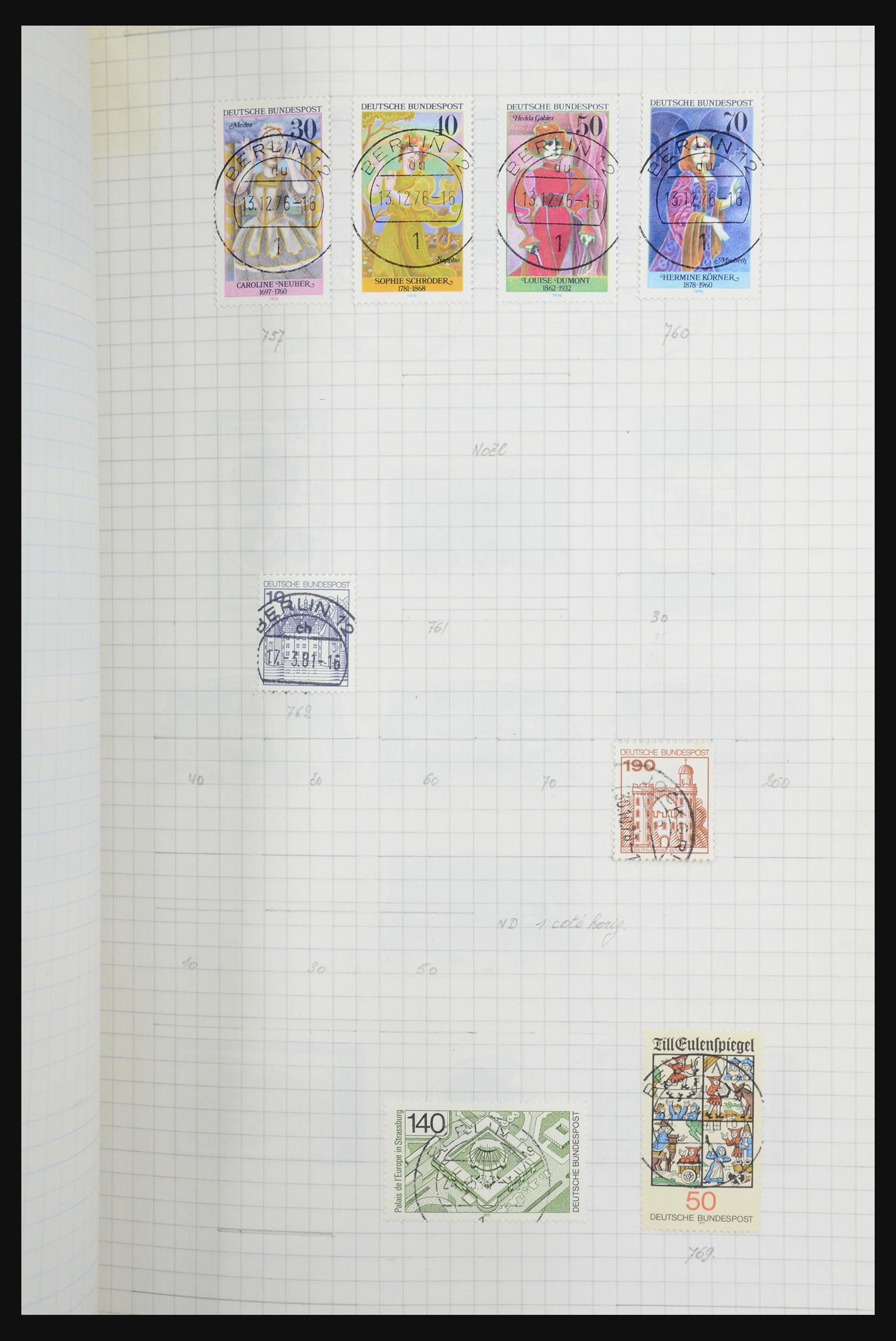 32398 085 - 32398 Bundespost and Berlin 1948-1984.