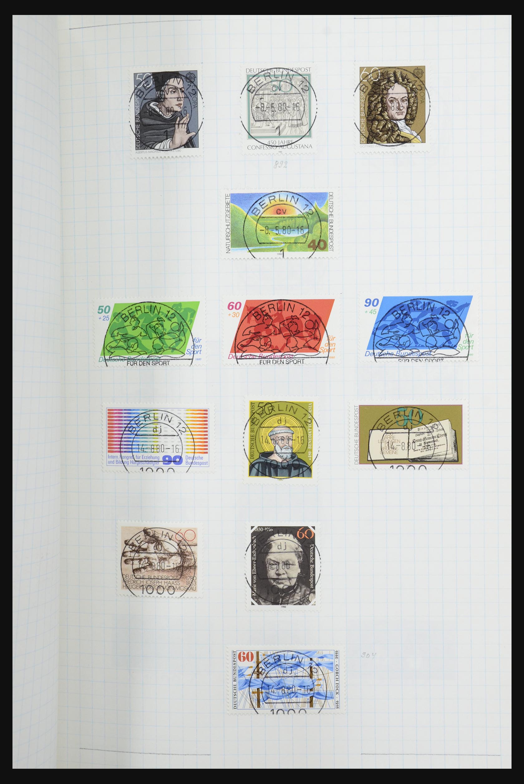 32398 095 - 32398 Bundespost en Berlijn 1948-1984.