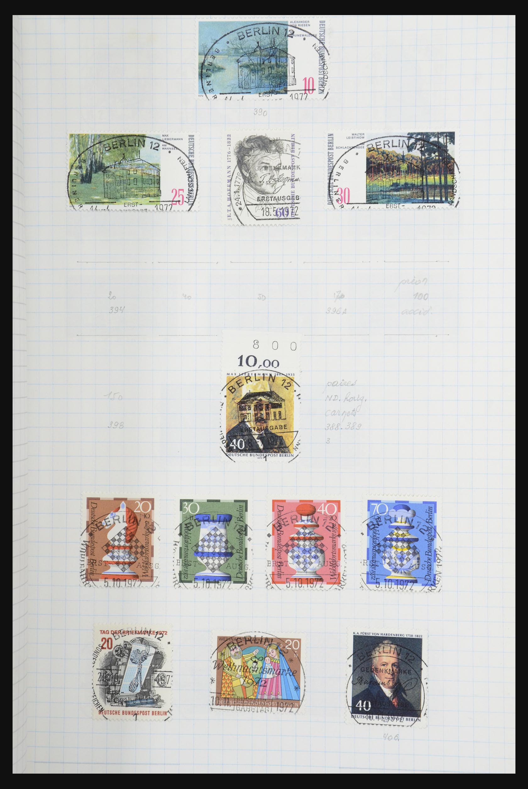 32398 182 - 32398 Bundespost and Berlin 1948-1984.