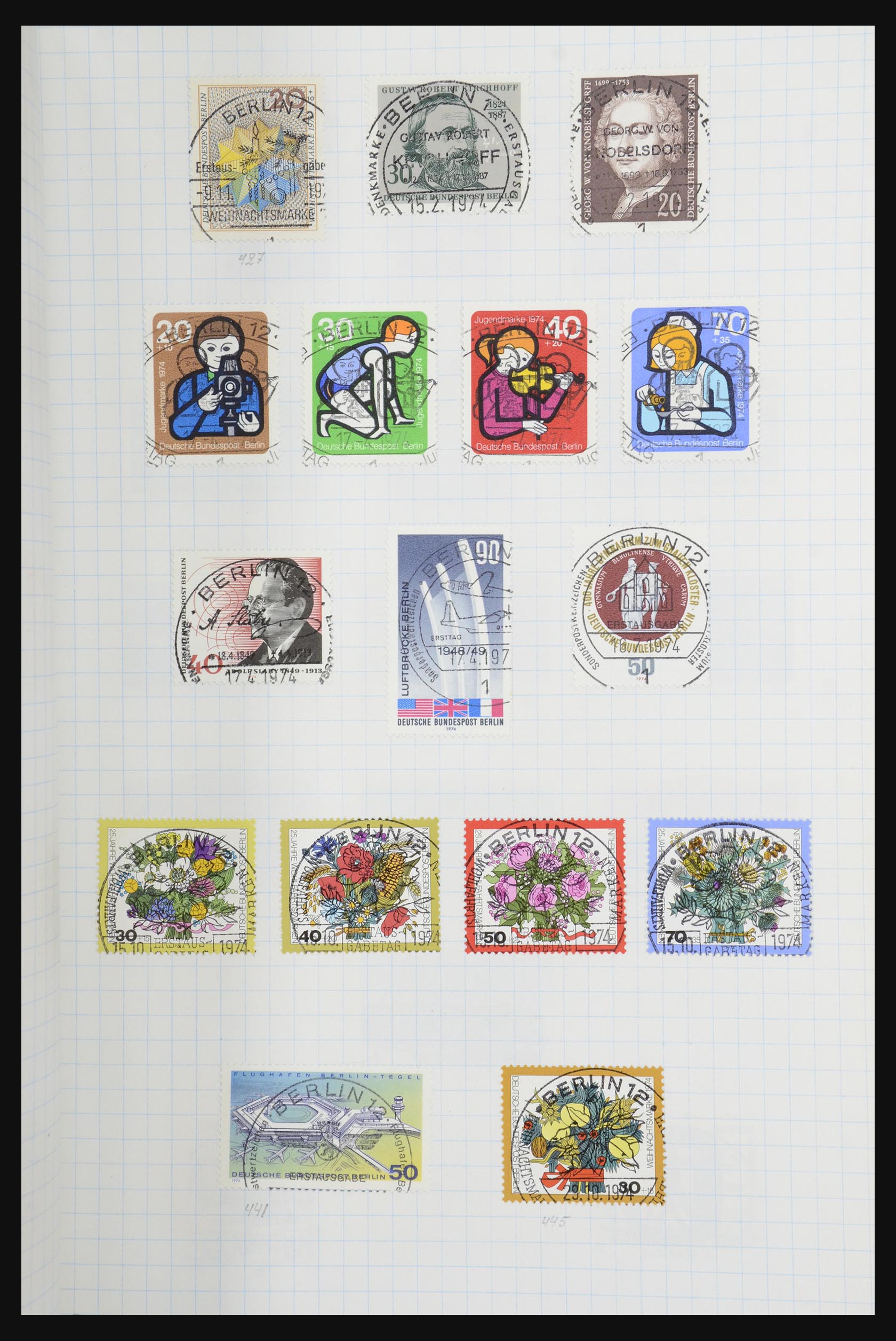 32398 184 - 32398 Bundespost and Berlin 1948-1984.