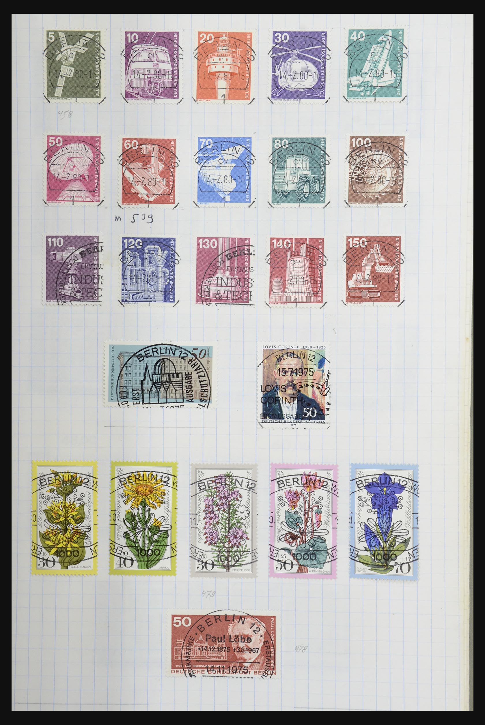 32398 187 - 32398 Bundespost and Berlin 1948-1984.
