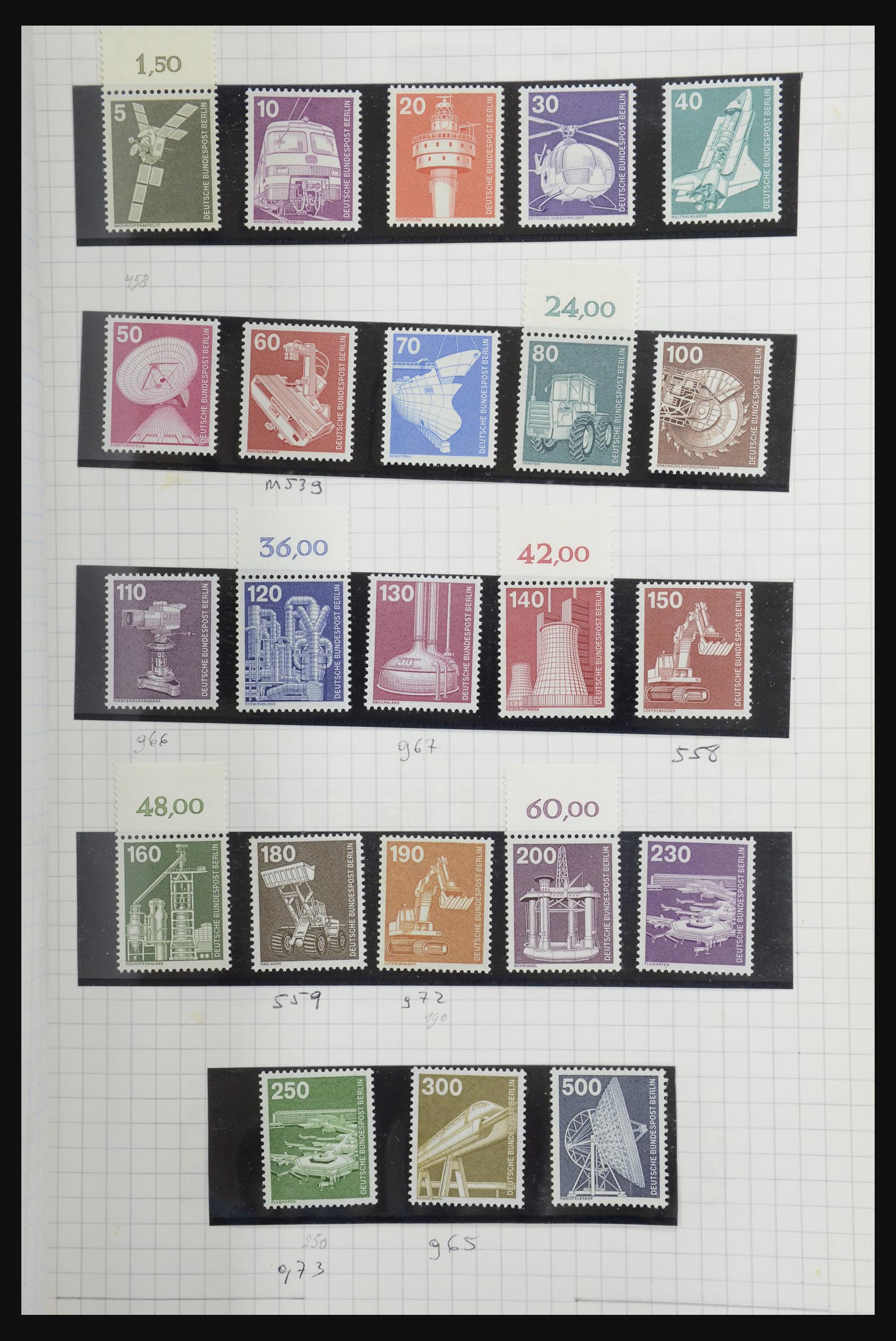 32398 188 - 32398 Bundespost and Berlin 1948-1984.