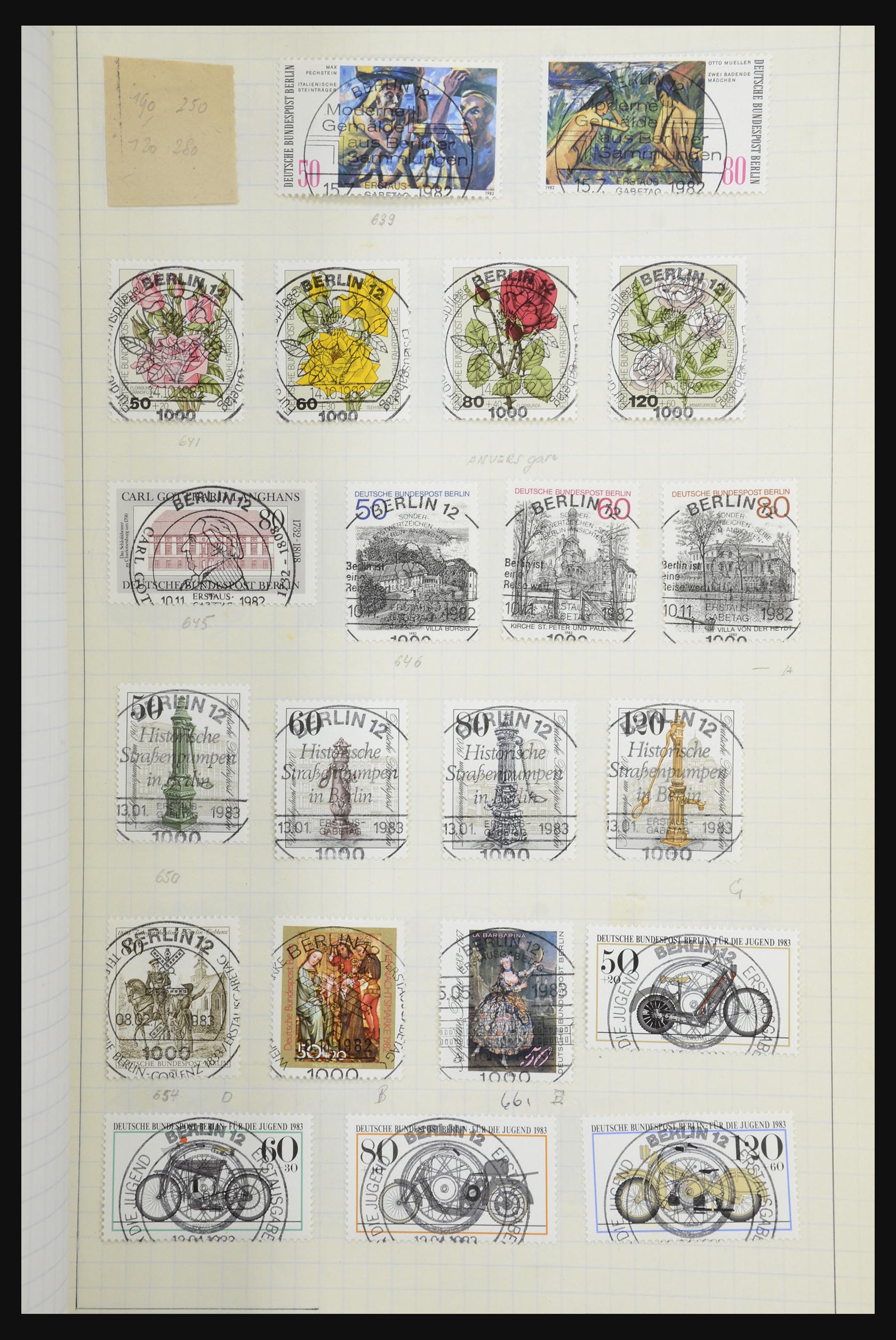 32398 204 - 32398 Bundespost and Berlin 1948-1984.