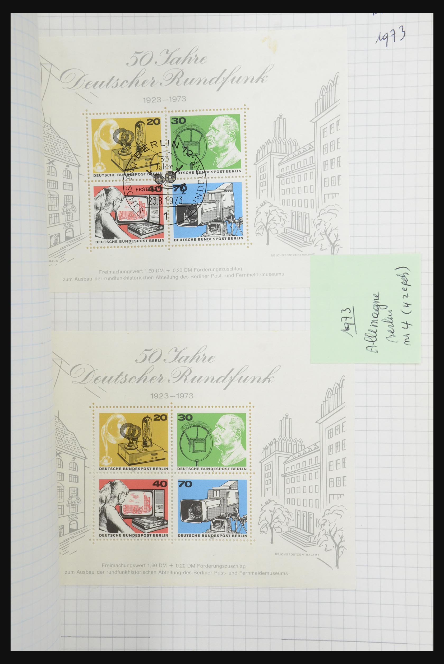32398 210 - 32398 Bundespost en Berlijn 1948-1984.