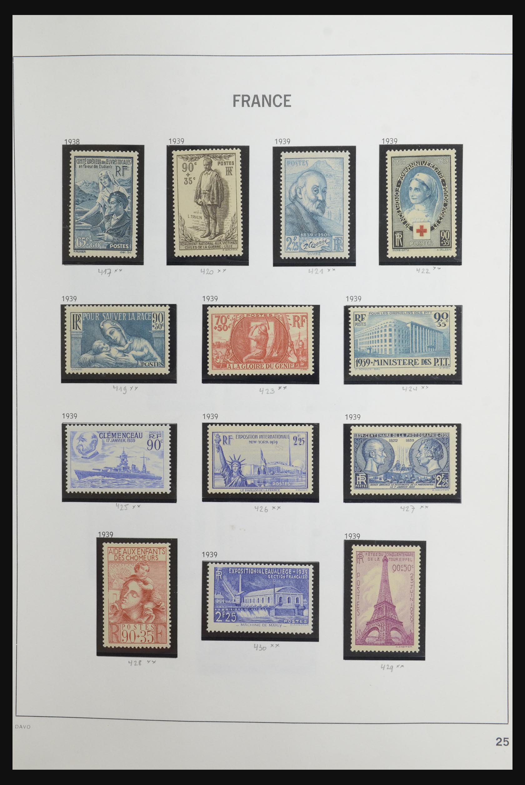 32402 026 - 32402 Frankrijk 1853-1983.
