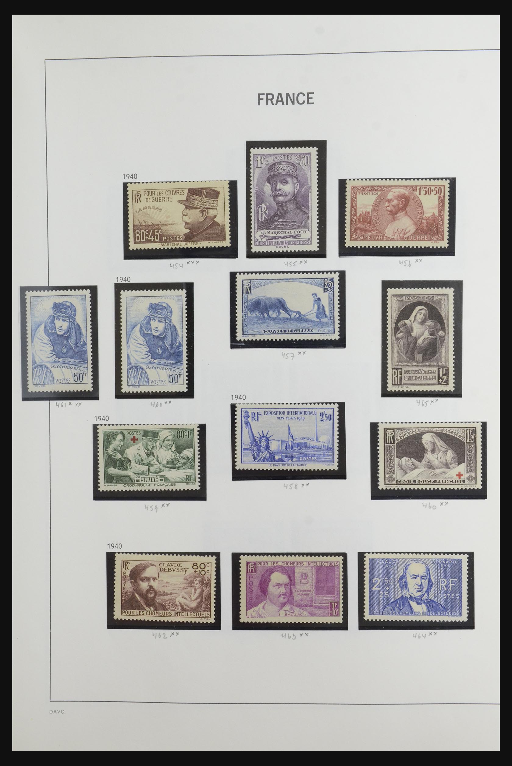 32402 029 - 32402 Frankrijk 1853-1983.