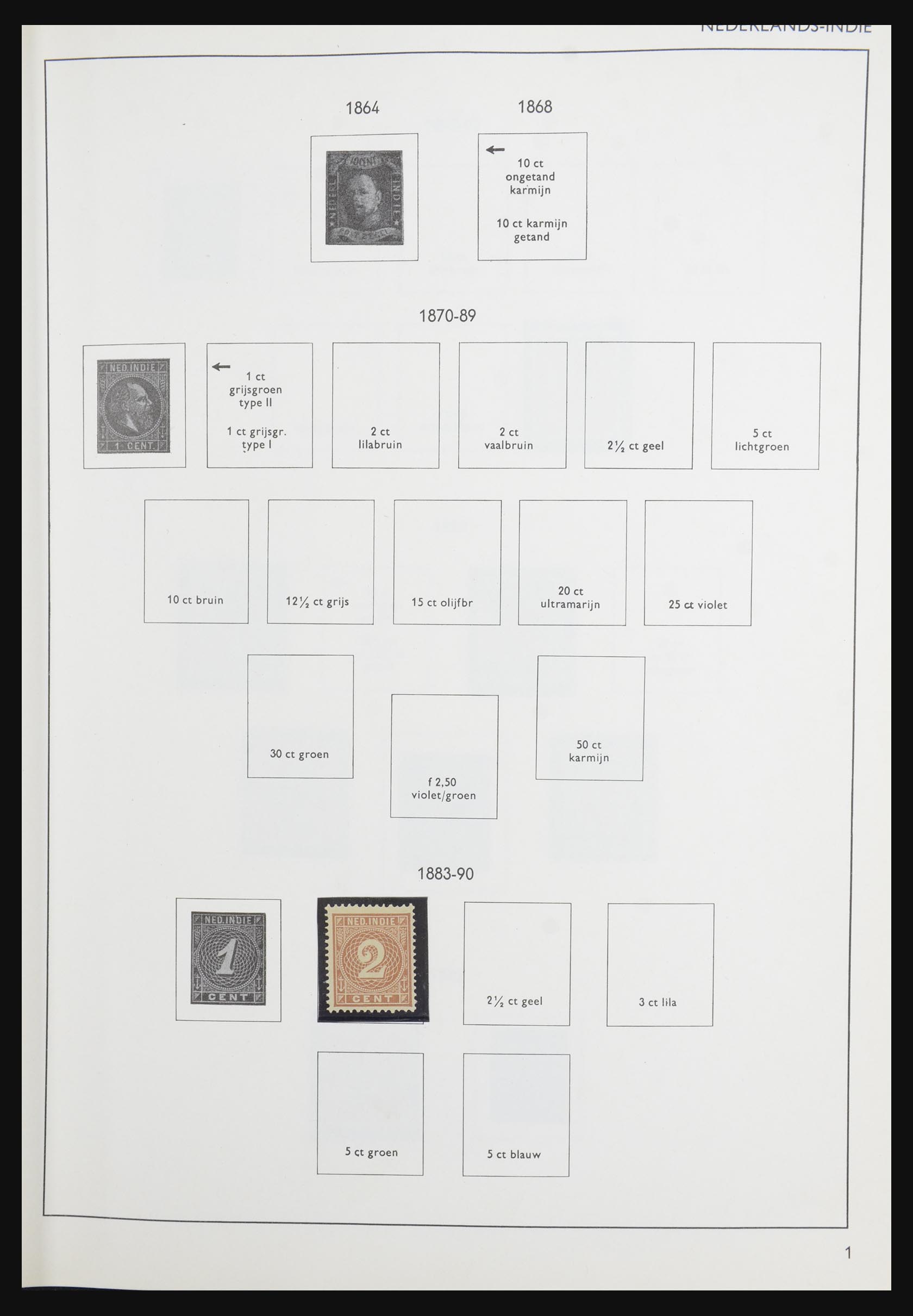 32414 001 - 32414 Dutch territories 1883-1975.