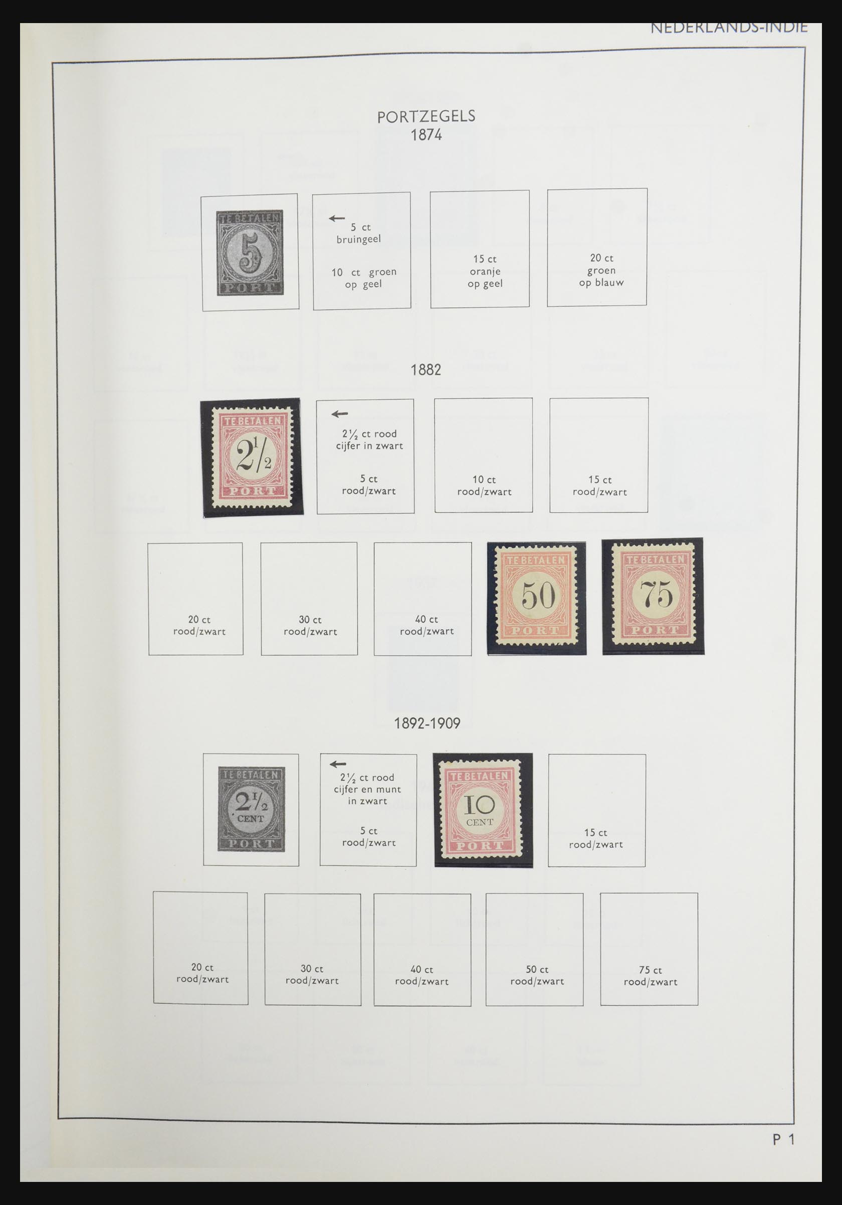 32414 021 - 32414 Dutch territories 1883-1975.