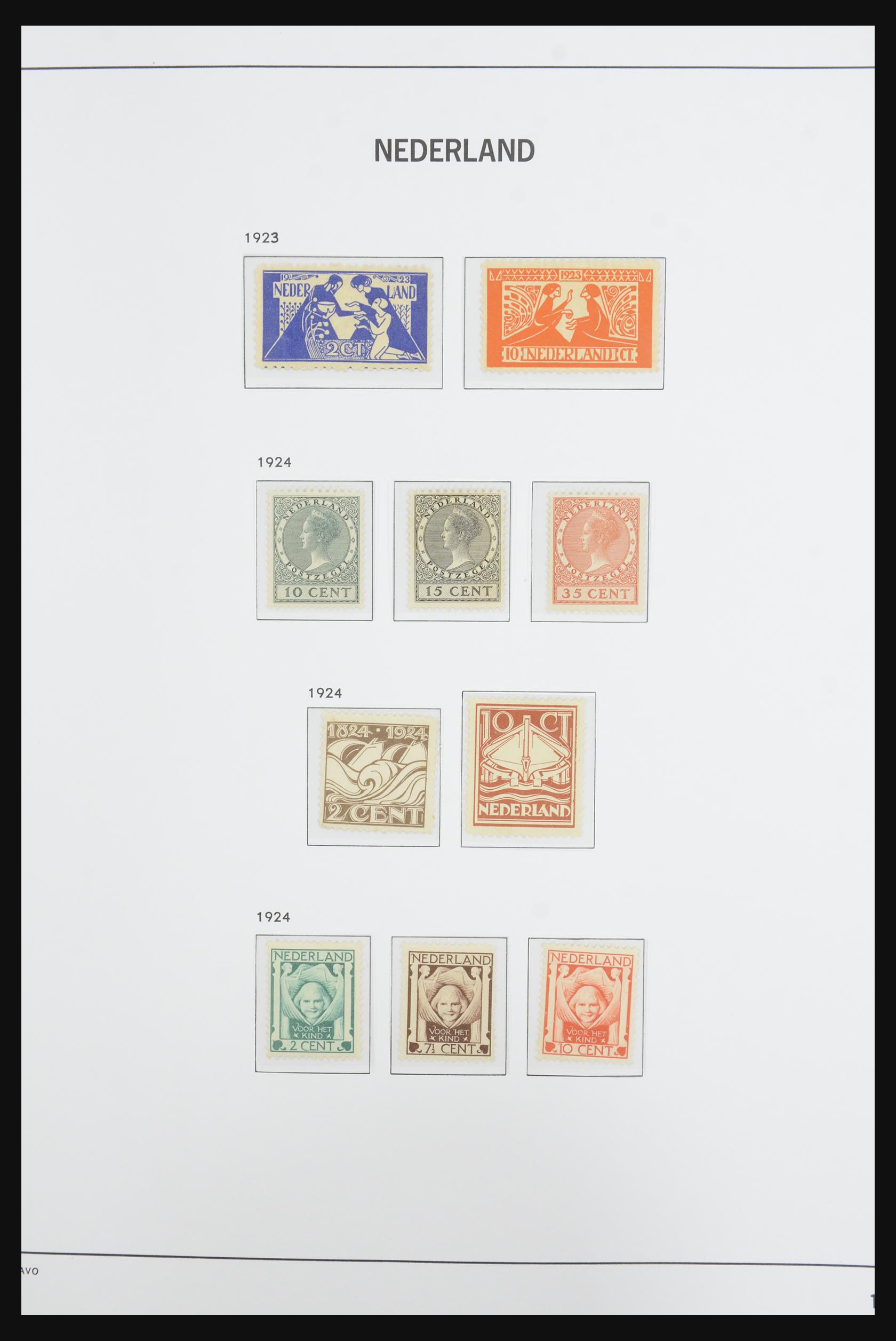 32418 008 - 32418 Netherlands 1876-1967.