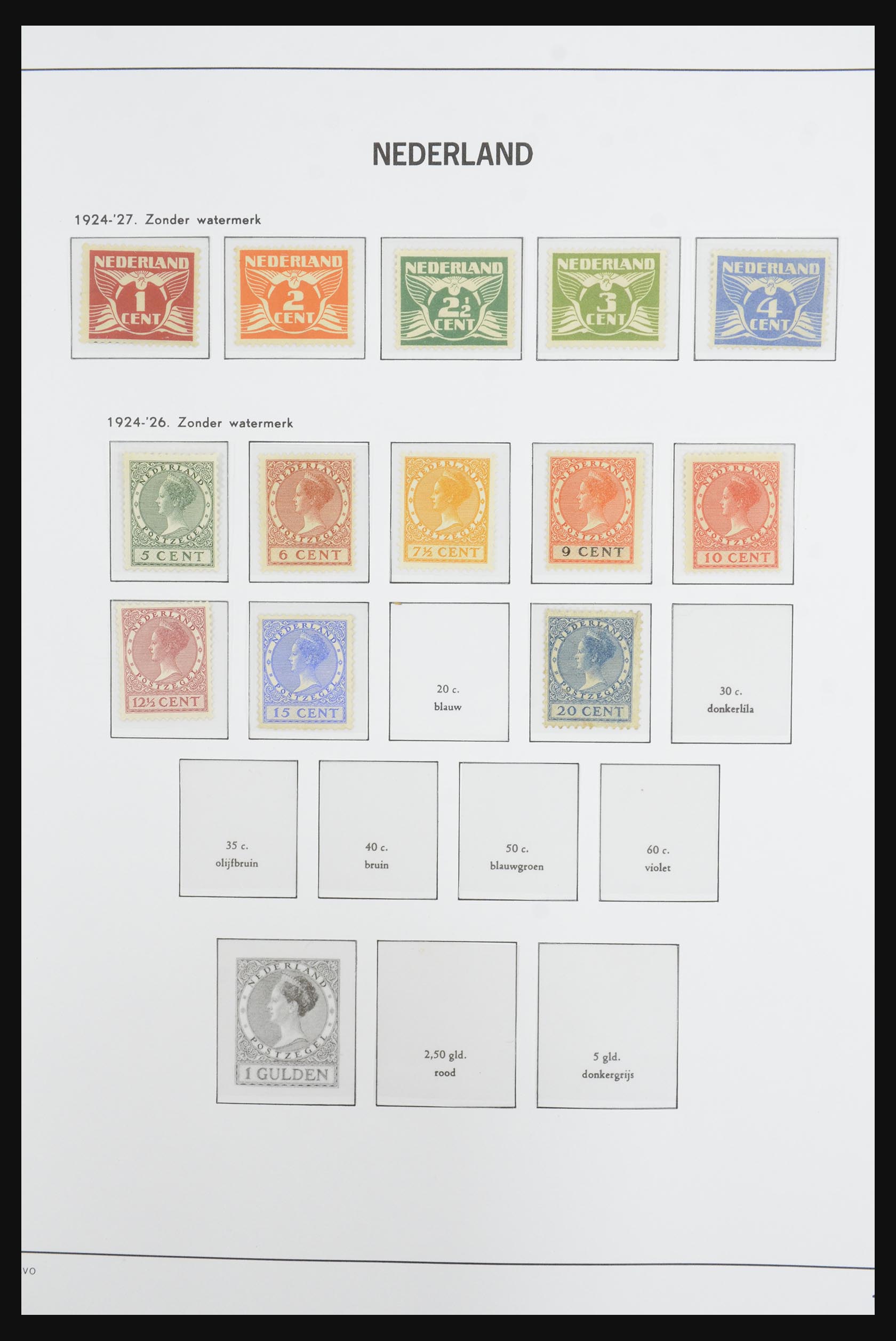 32418 009 - 32418 Netherlands 1876-1967.