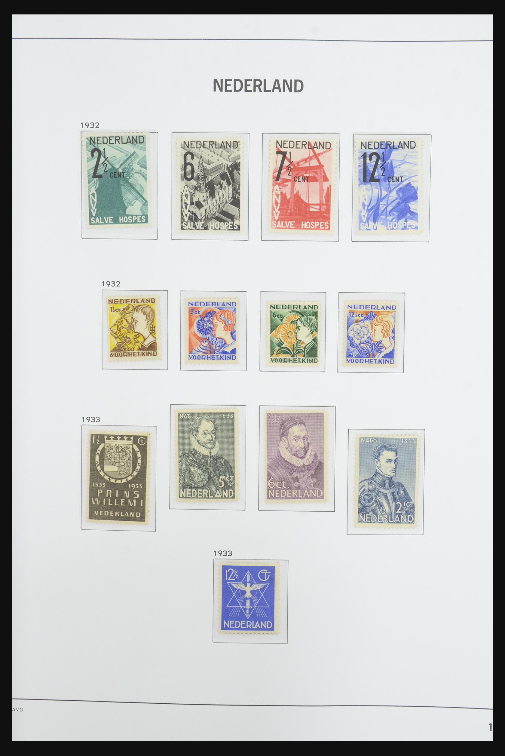 32418 015 - 32418 Netherlands 1876-1967.