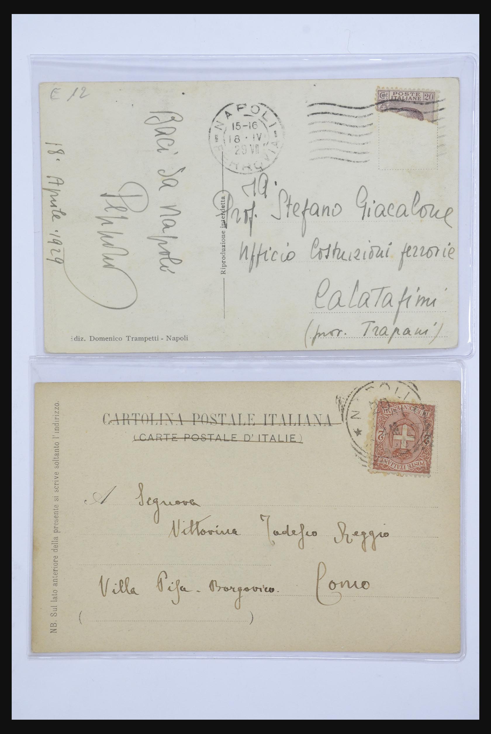 32420 006 - 32420 Italië ansichtkaarten 1900-1940.