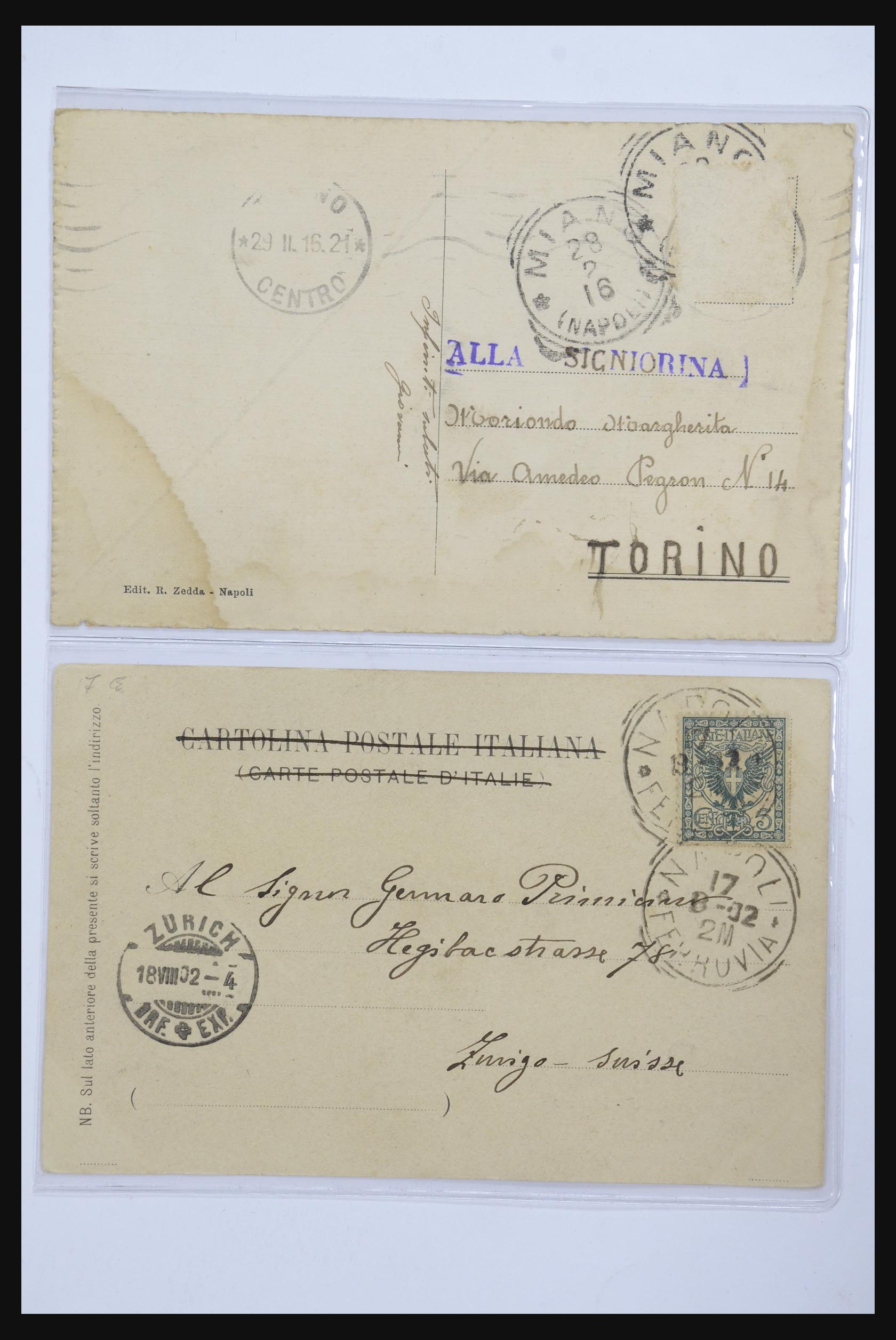 32420 040 - 32420 Italië ansichtkaarten 1900-1940.