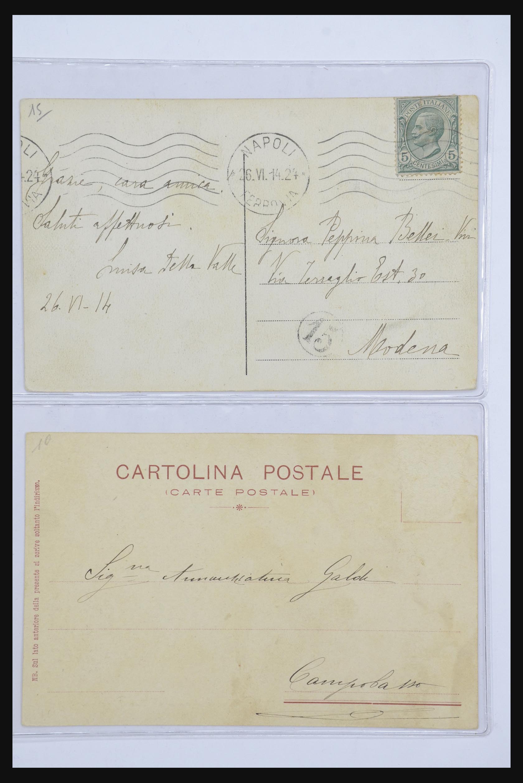 32420 059 - 32420 Italië ansichtkaarten 1900-1940.